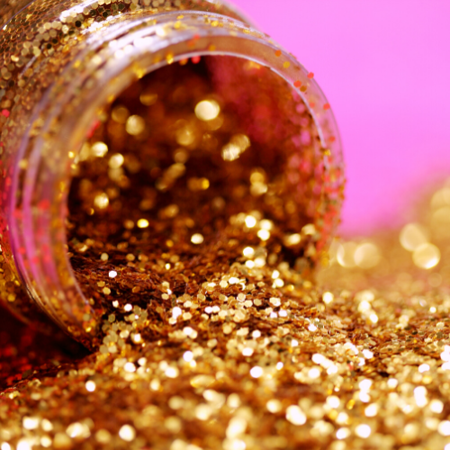Christmas party glitter