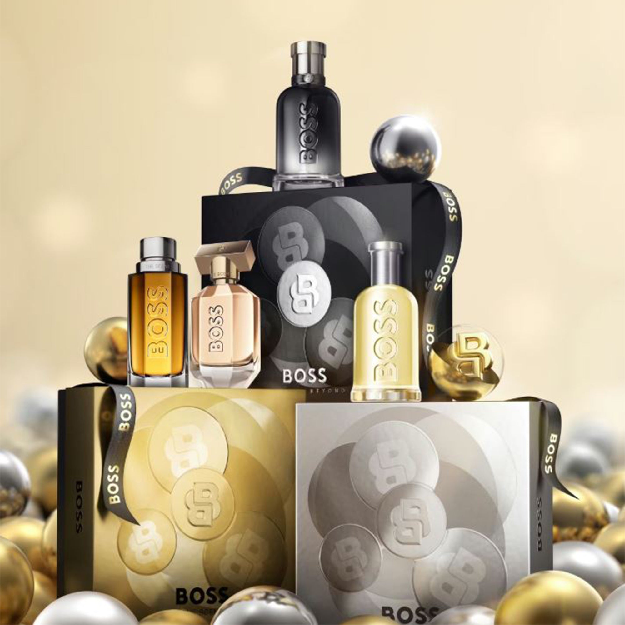 Boss Bottled Beyond Eau De Parfum 50ml & Shower Gel 100ml Gift Set