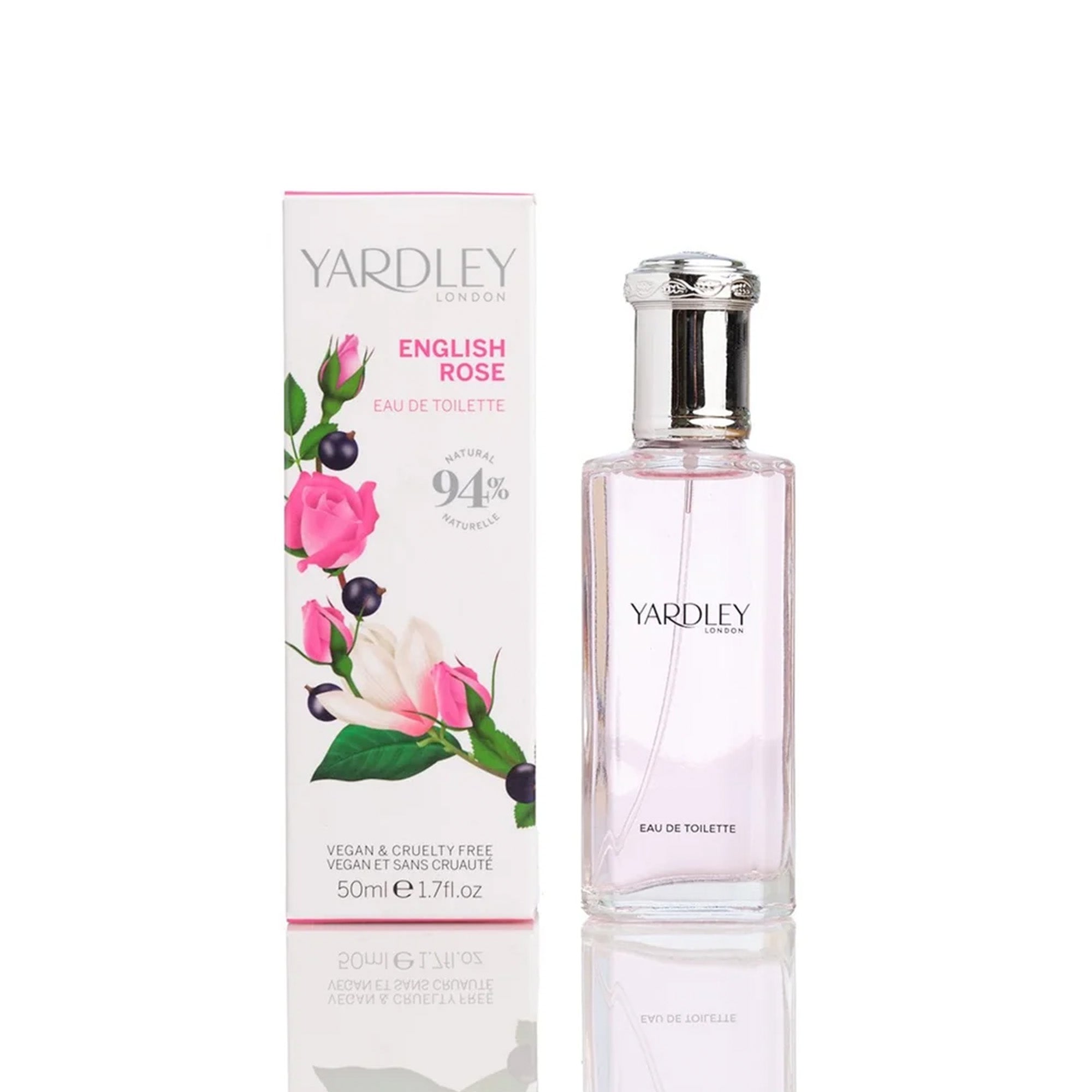 Yardley English Rose Eau De Toilette 50ml Spray