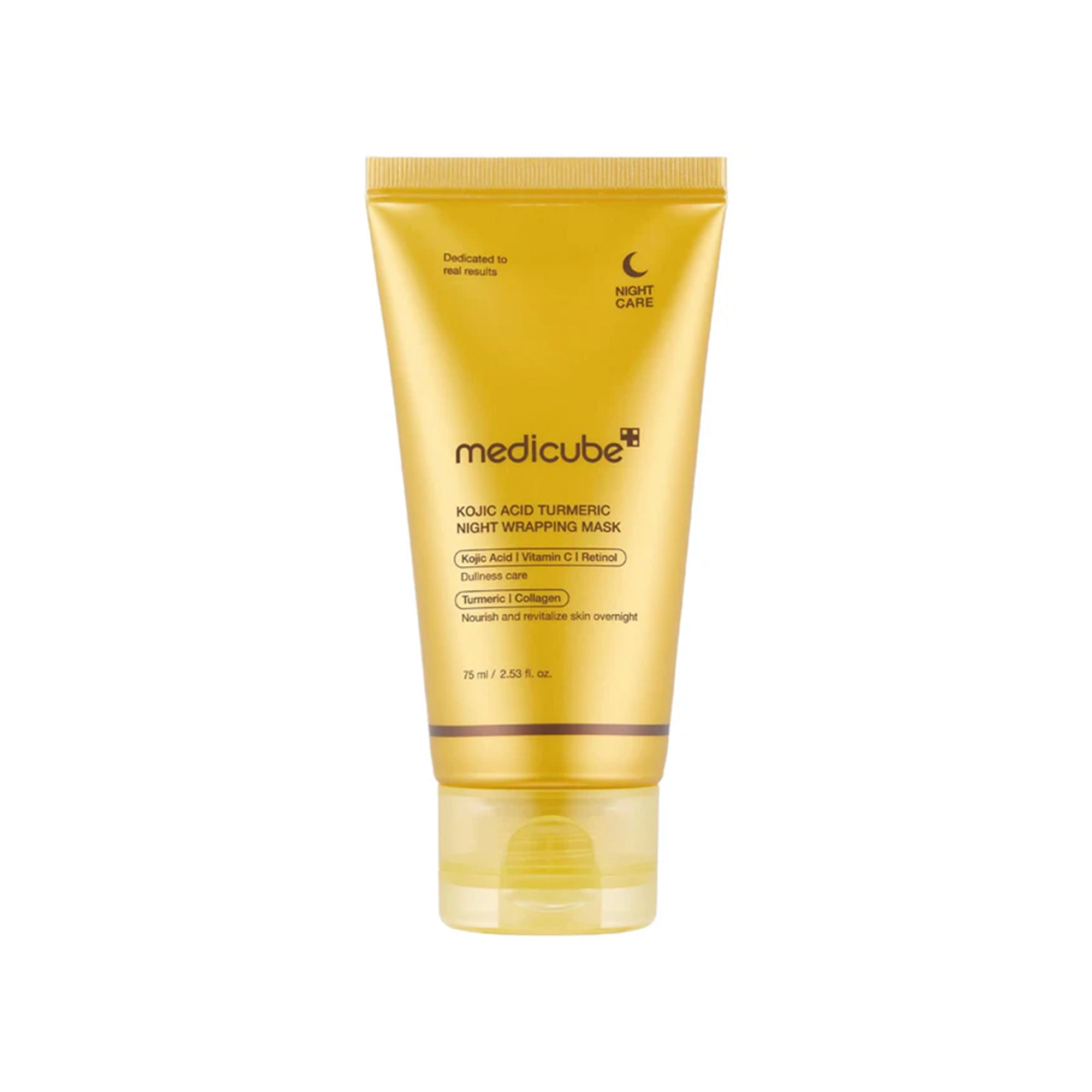 Medicube Kojic Acid Turmeric Night Wrapping Mask 75ml Tube