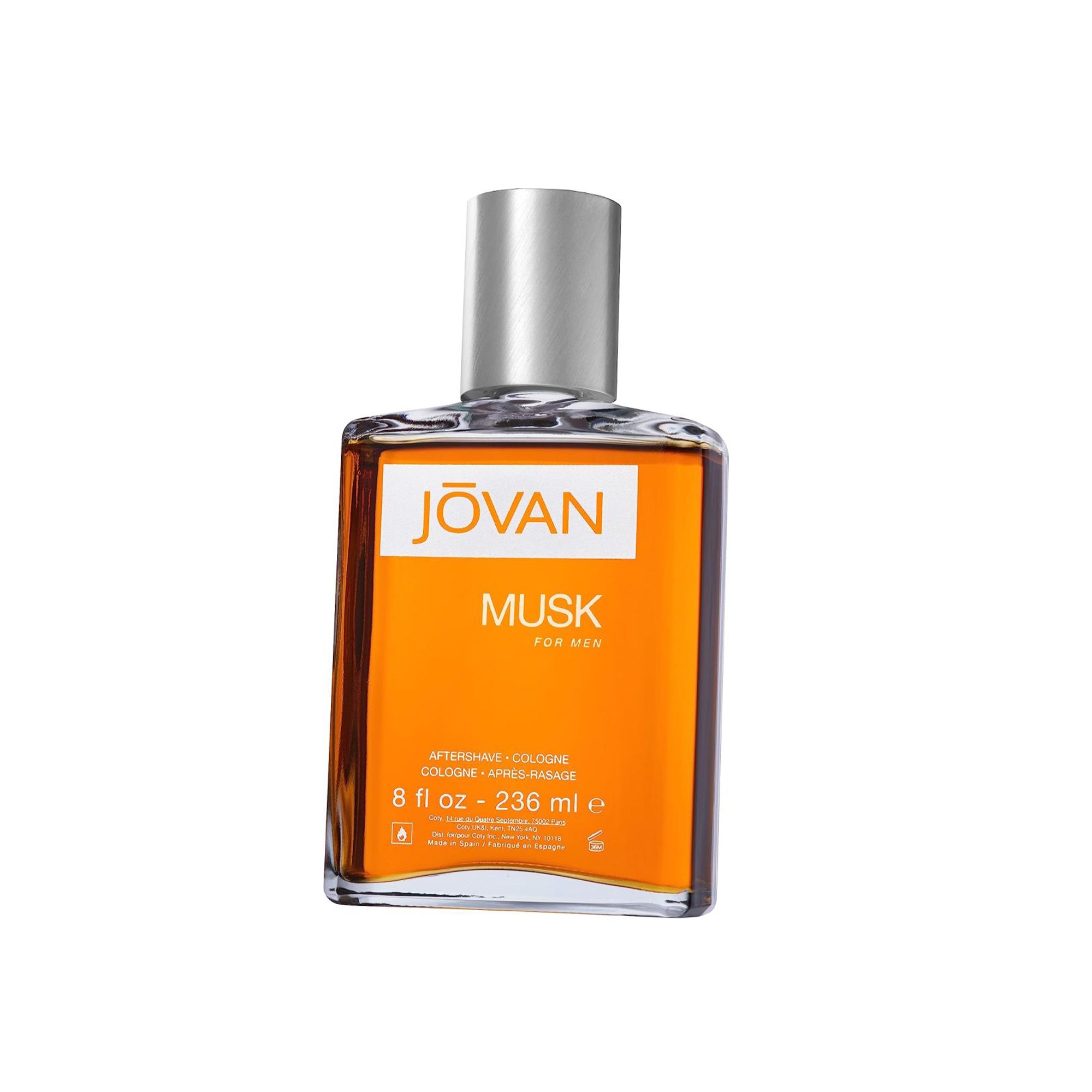 Jovan Musk For Men Fragranced After Shave 118ml Splash