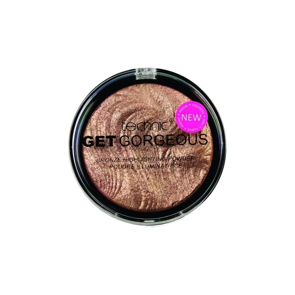 Technic Get Gorgeous Bronze Highlighting Powder 6g Compact
