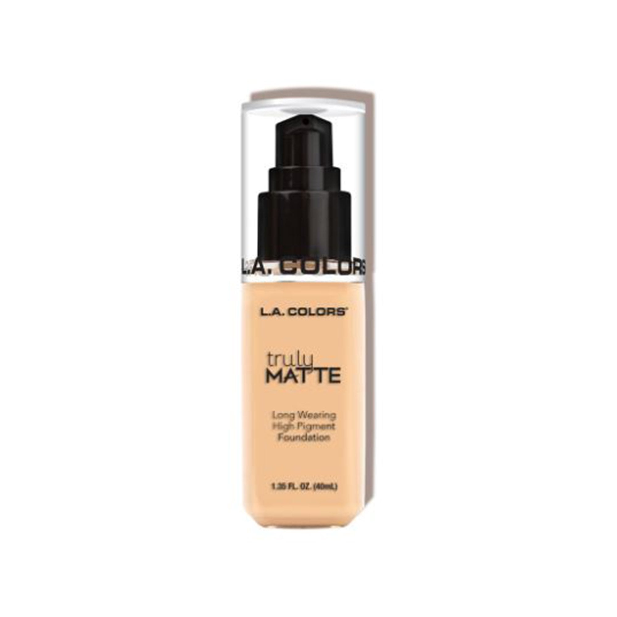 LA Colors Trully Matte Foundation - Porcelain