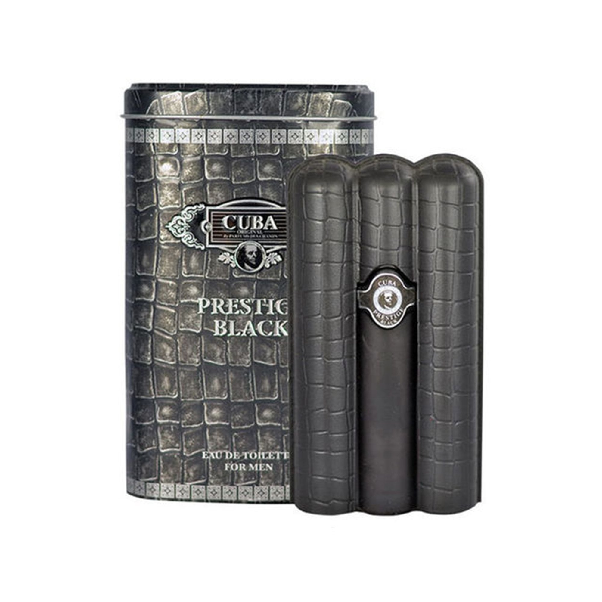 Cuba Prestige Black For Men Eau De Toilette 90ml Spray