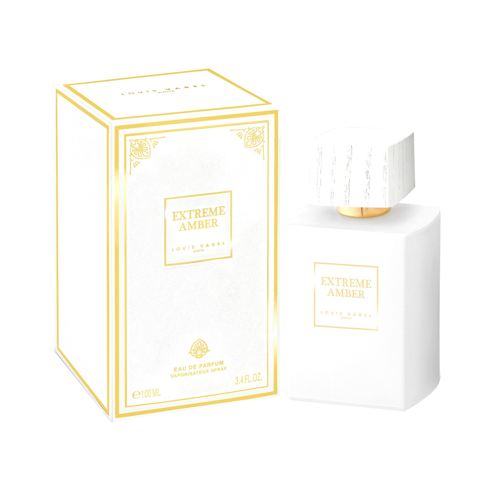 Louis Varel Extreme Amber Eau De Parfum 100ml Spray