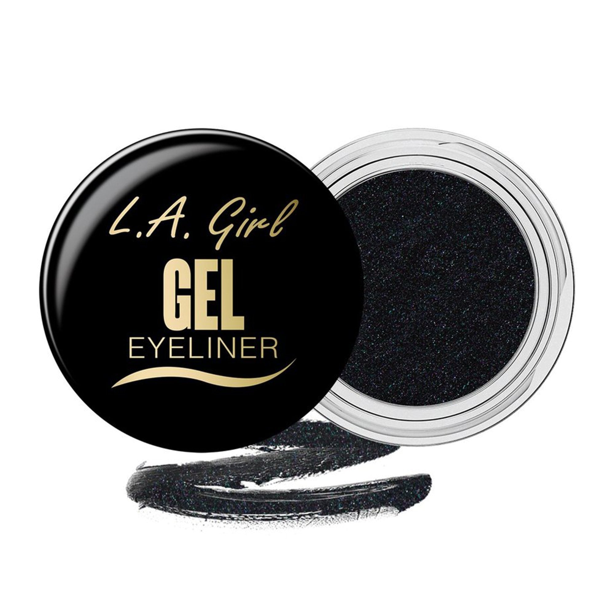 LA Girl Gel Liner - Black Cosmic Shimmer