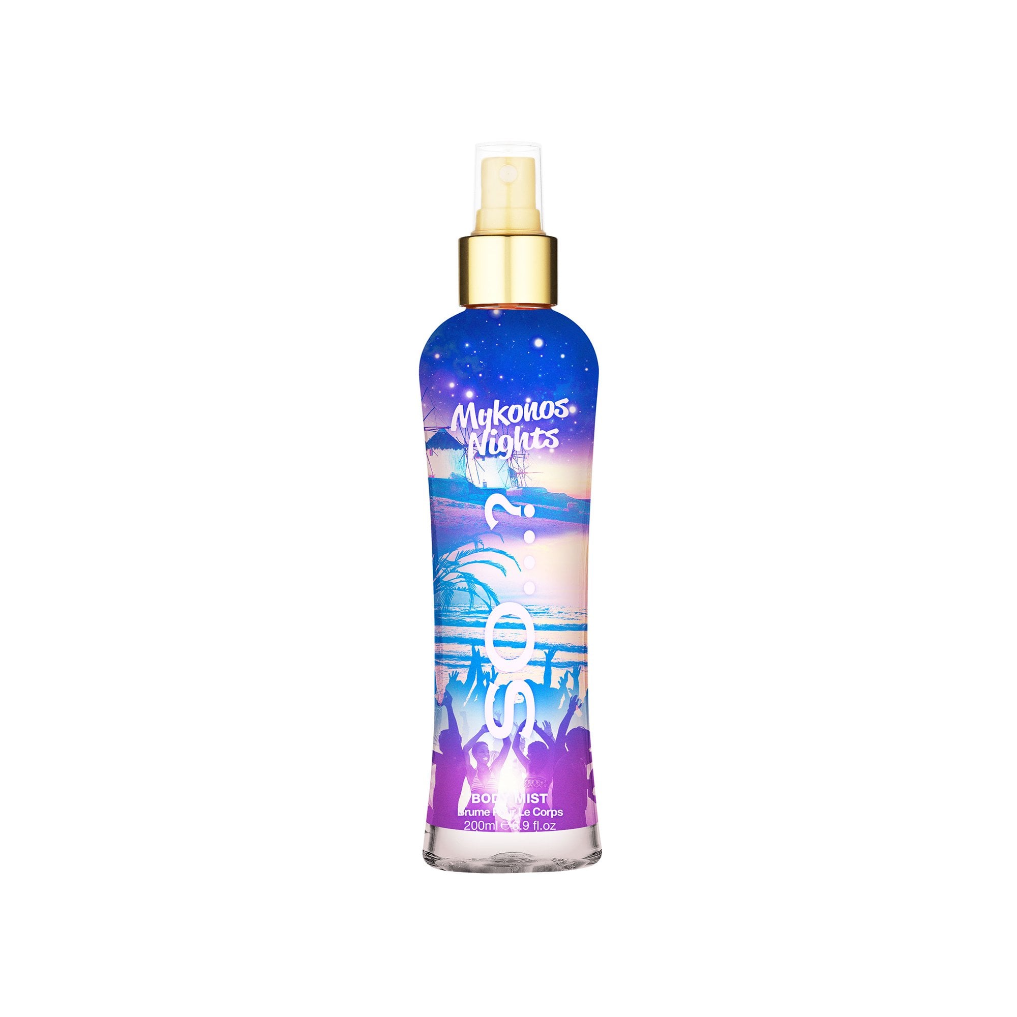 Summer Escapes Mykonos Nights Body Mist 200ml Spray
