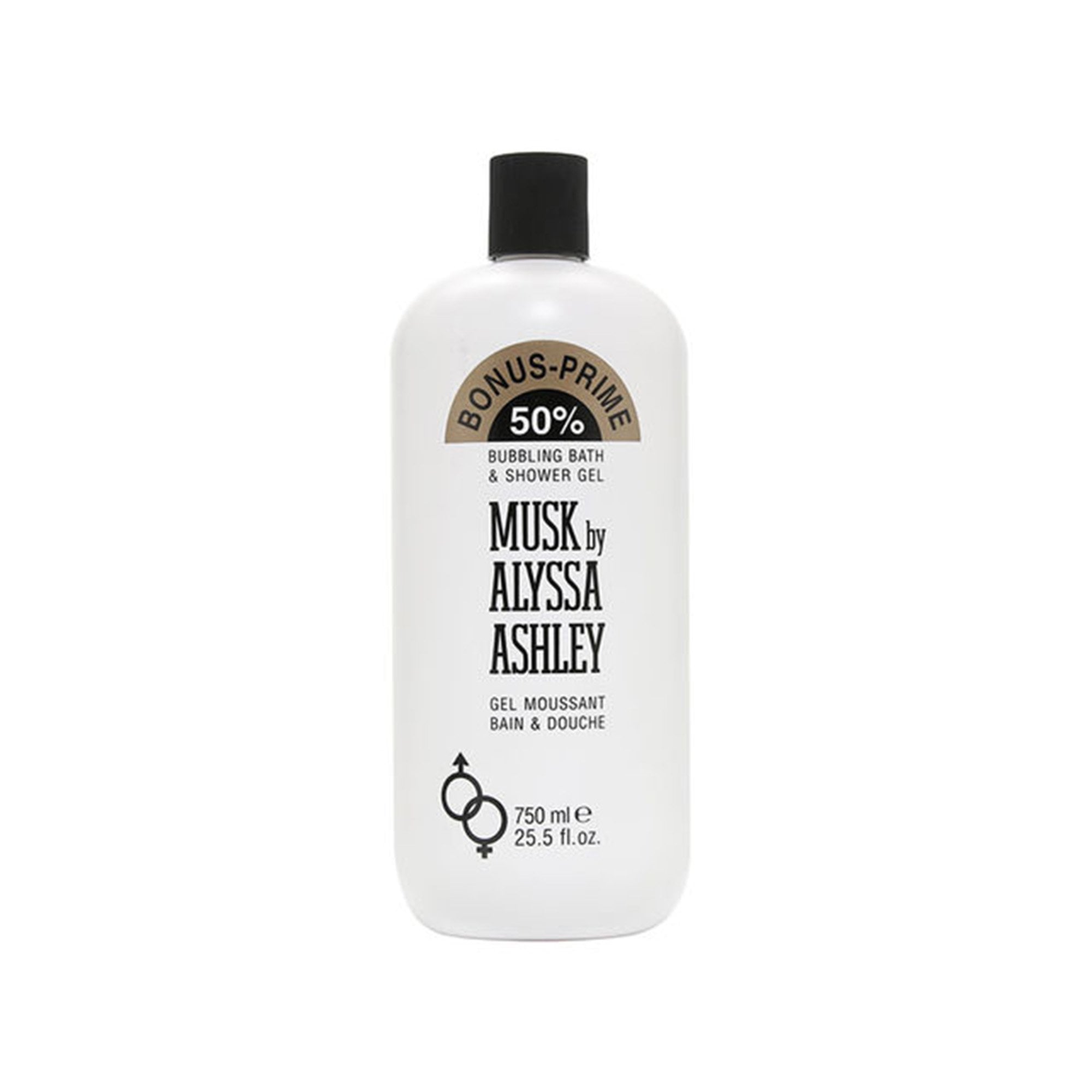 Alyssa Ashley Musk For Women Fragranced Bath Gel 750ml Bottle