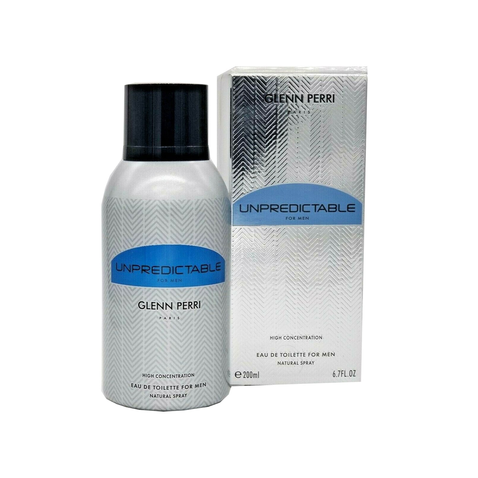 Glenn Perri Unpredictable for Men High Concentration Eau De Toilette 200ml Spray
