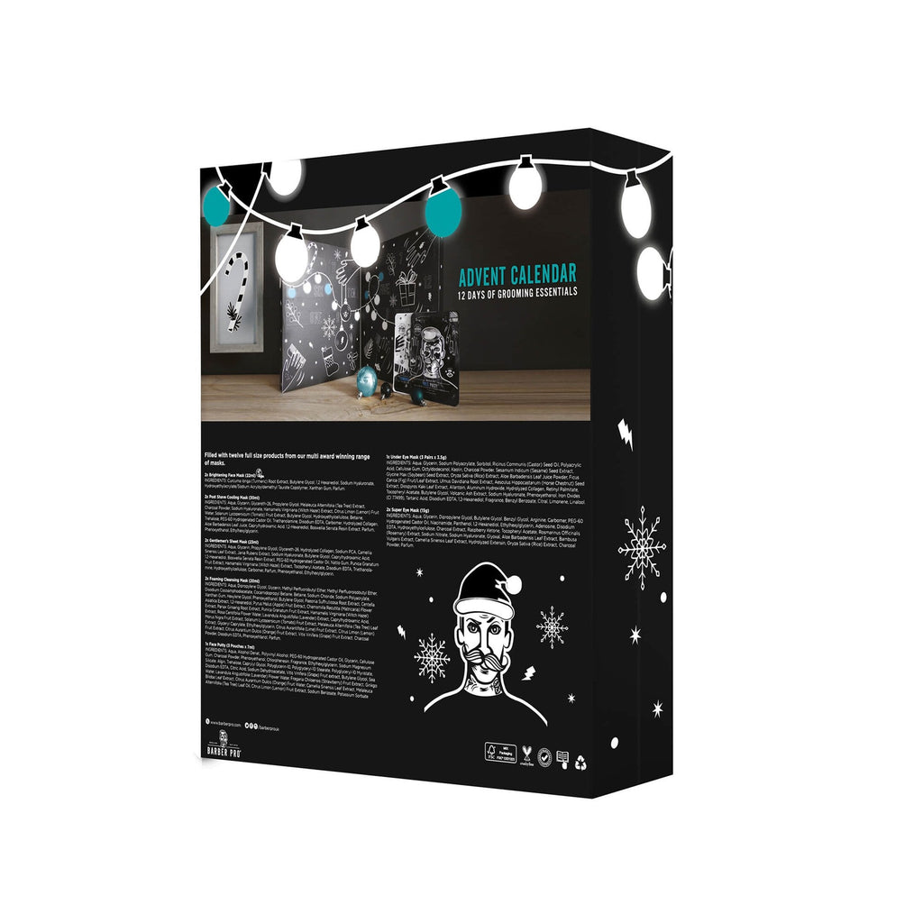 Barber Pro Advent Calendar 12 Days of Grooming Essentials