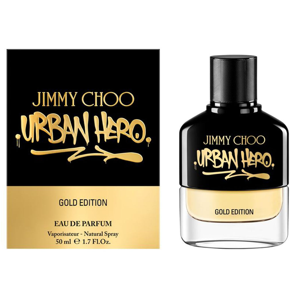 Jimmy Choo Urban Hero Gold Edition Eau De Parfum 50ml Spray