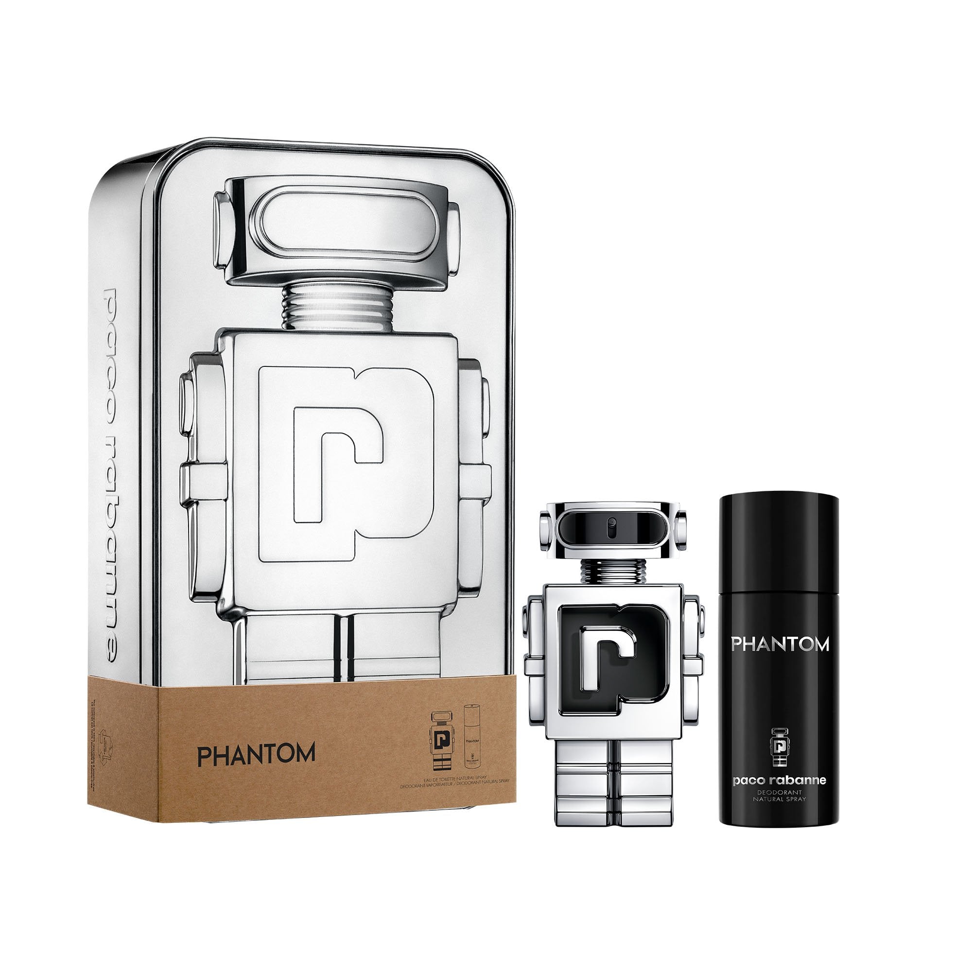 Phantom Eau De Toilette 100ml & Deodorant 150 ml Gift Set