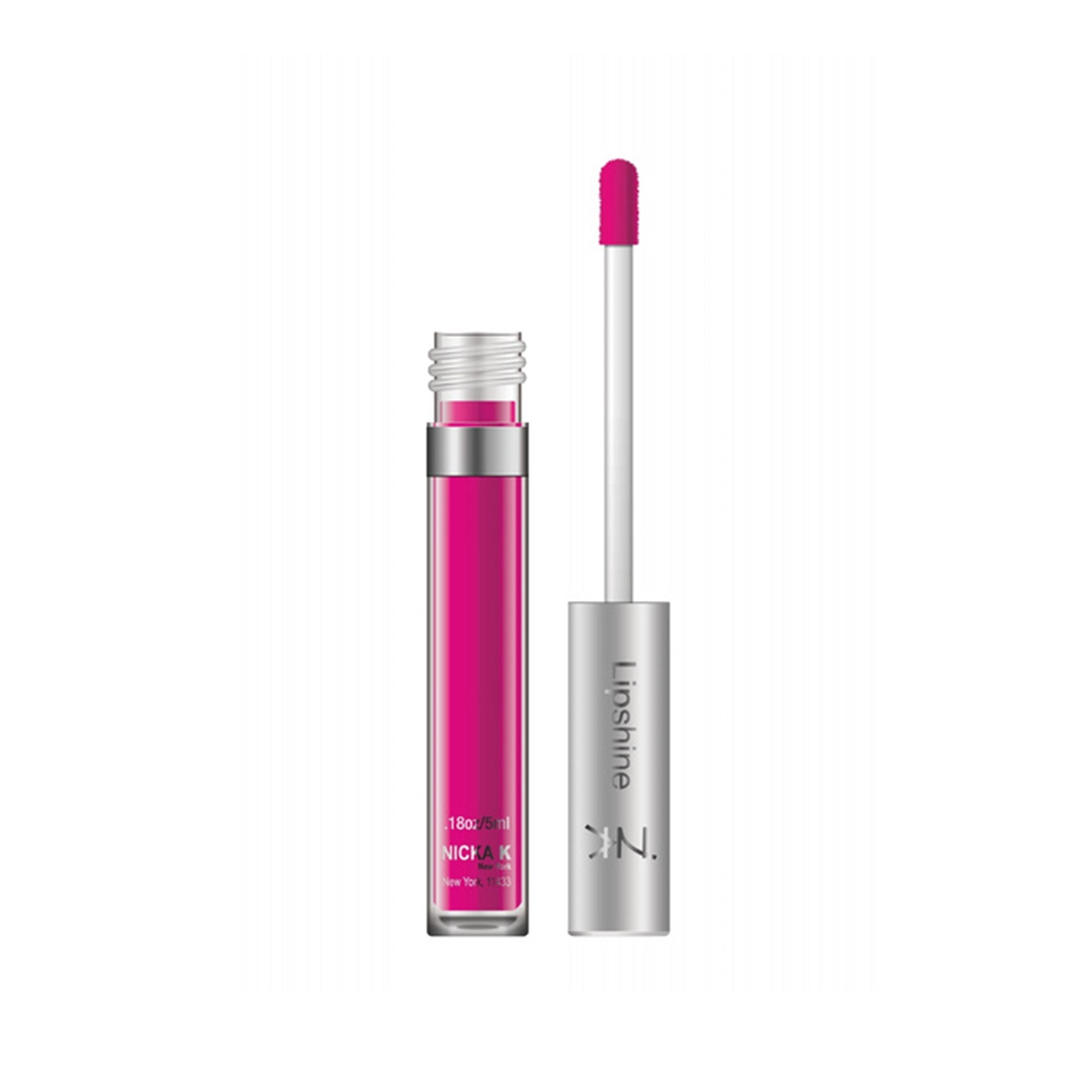 Nicka K Fruity Lip Gloss - Fuchsia