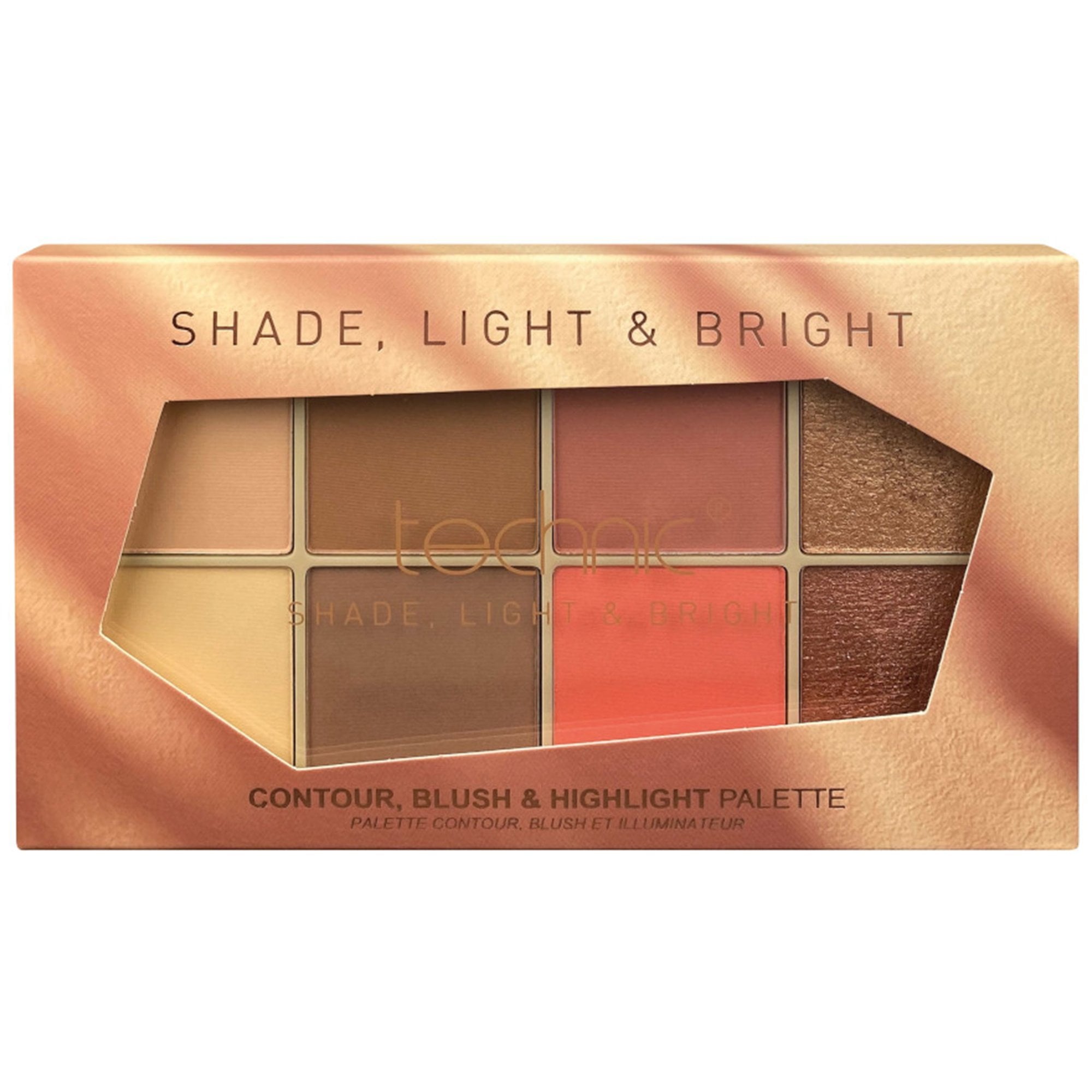 Technic Contour, Blush & Highlighter Palette