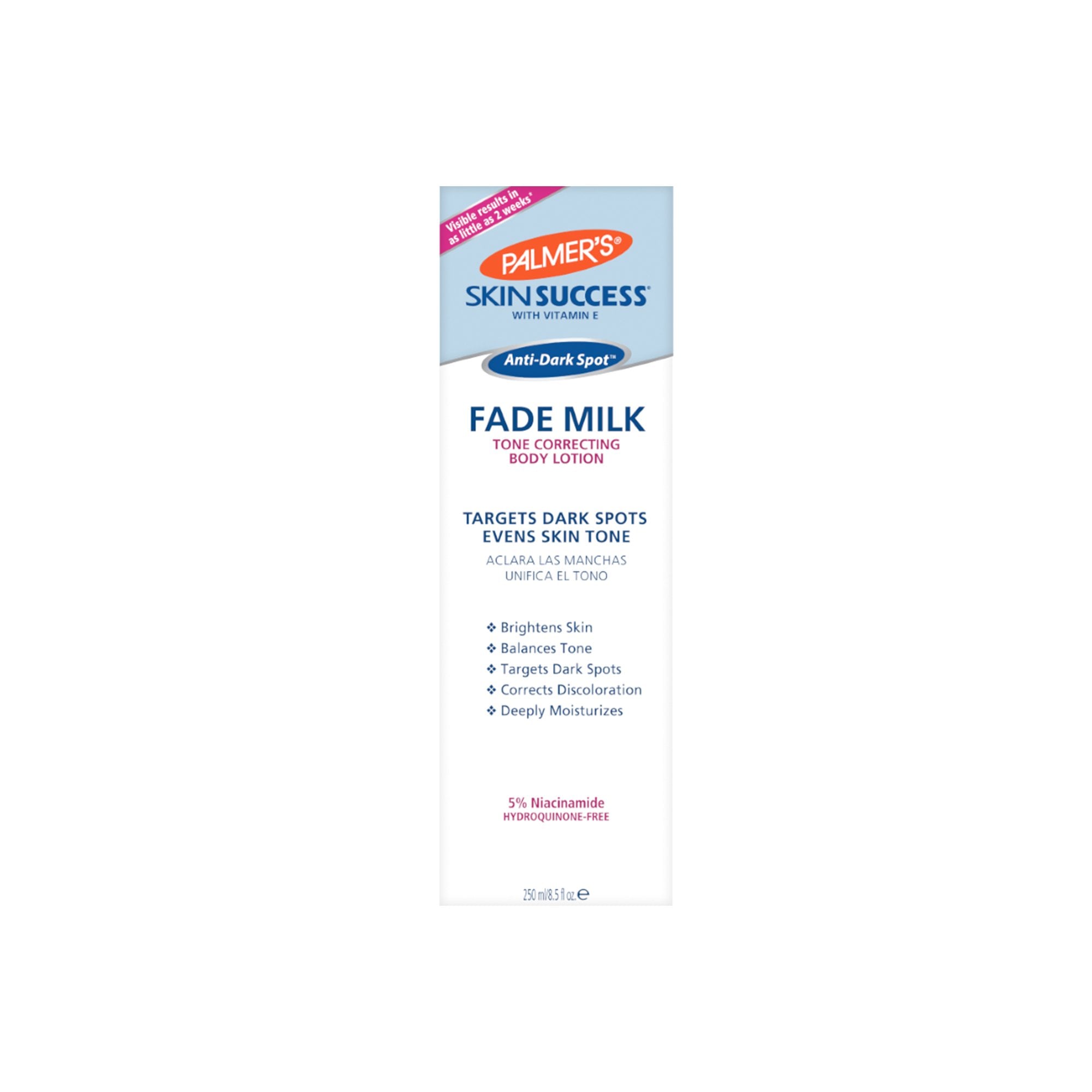 Skin Success Anti-Dark Spot Fade Milk Body Lotion 250ml