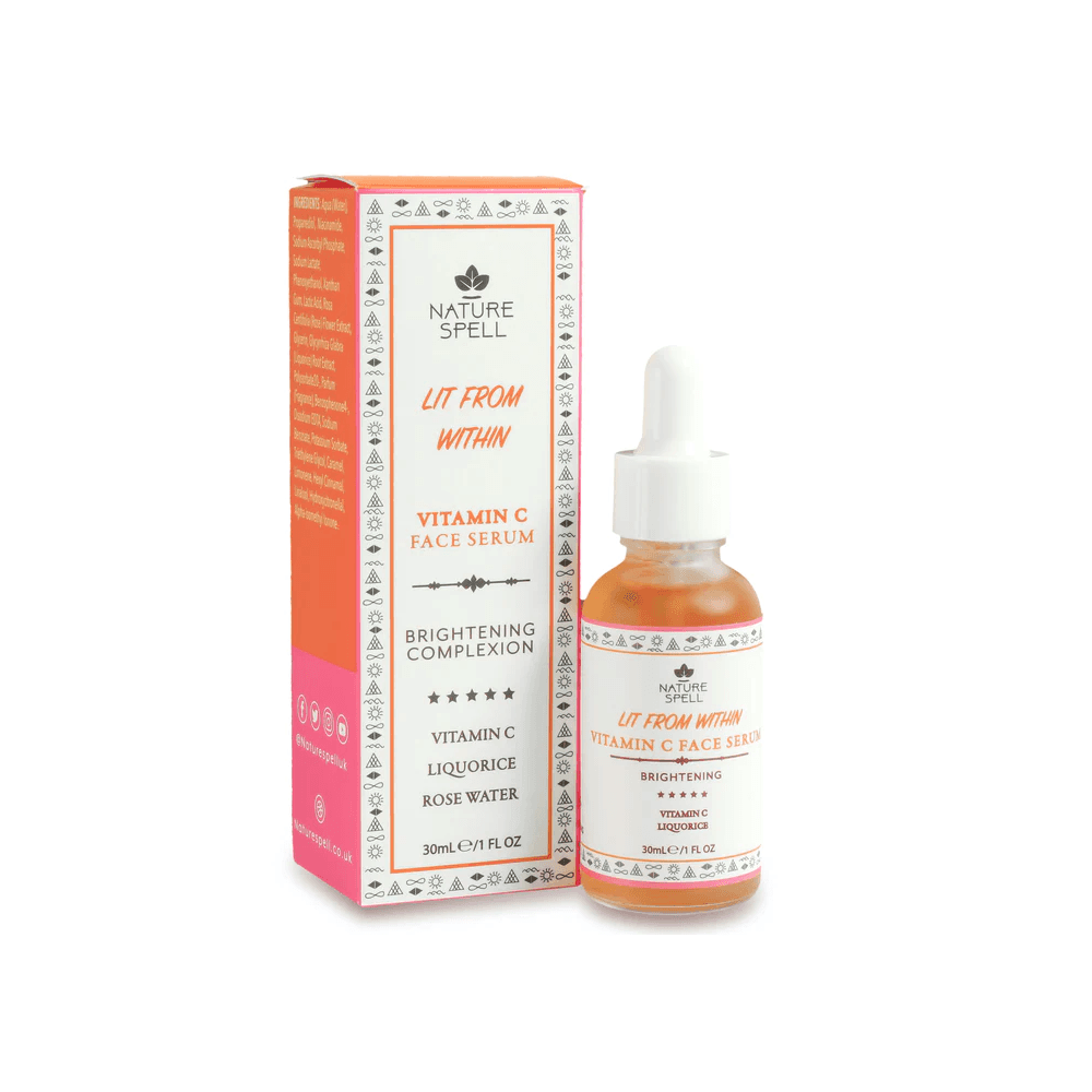 Nature Spell Lit From Within Vitamin C Face Serum 30ml Bottle