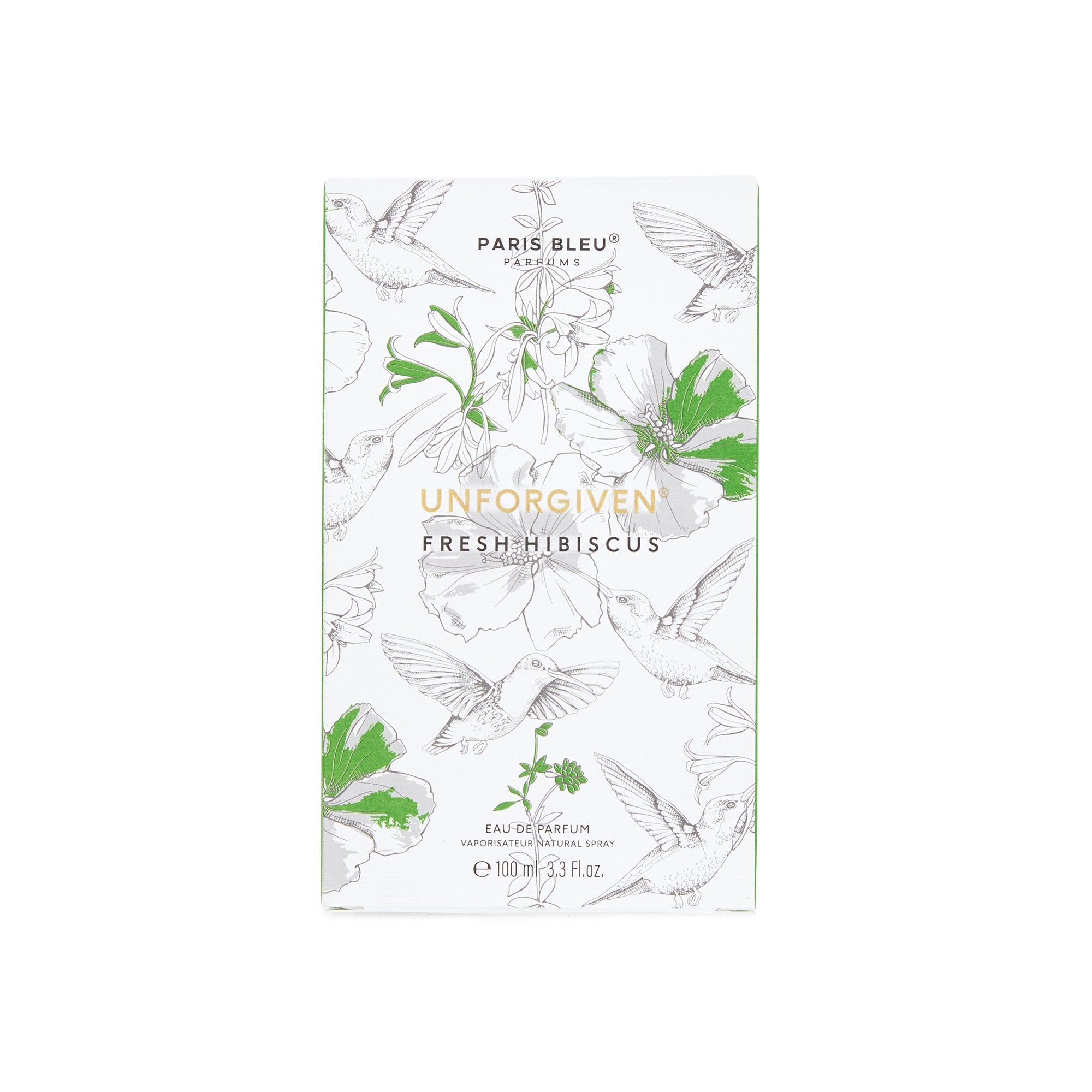 Paris Bleu Unforgiven Fresh Hibiscus Eau De Parfum 100ml Spray