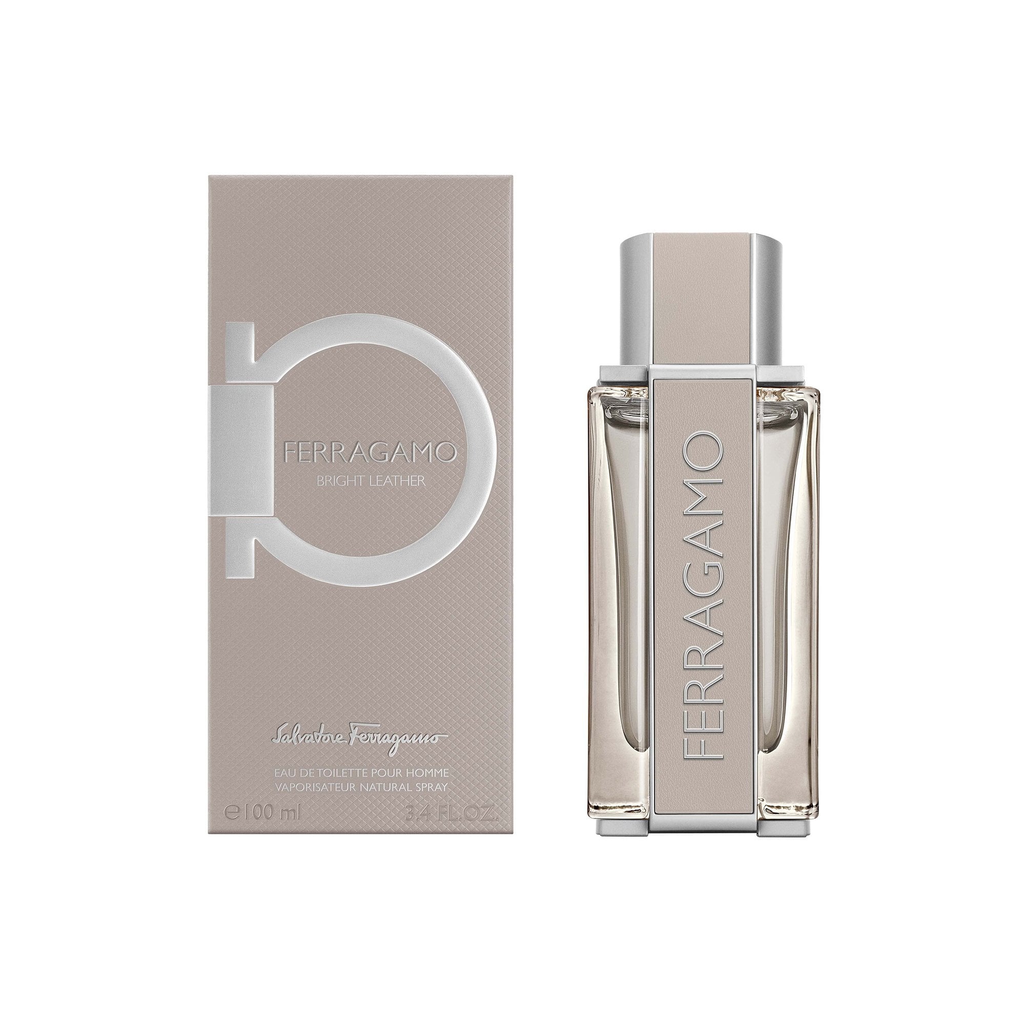 Salvatore Ferragamo Bright Leather Men Eau De Toilette 100ml Spray