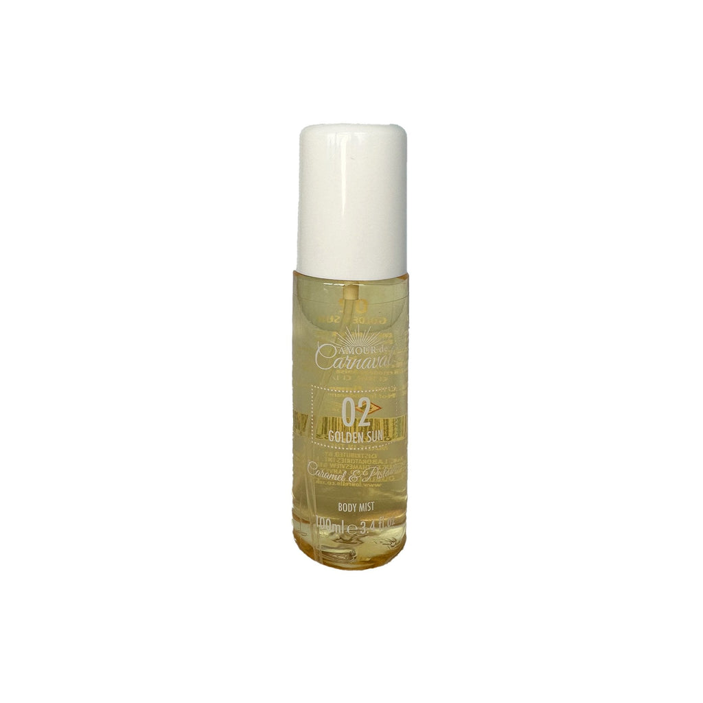 Amour De Carnaval 02 Golden Sun Caramel & Pistachio Body Mist 100ml Spray