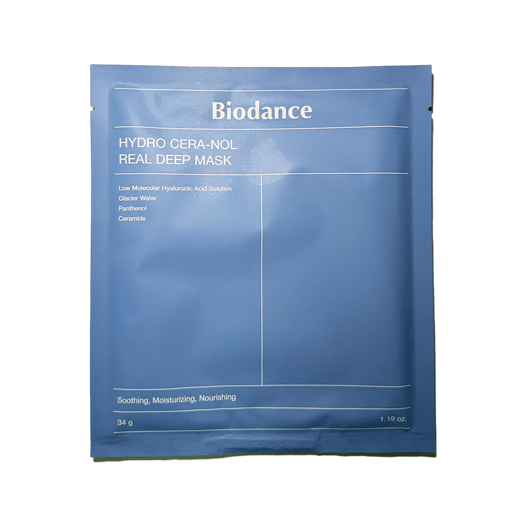Biodance Hydro Cera-Nol Real Deep Sheet Mask 4pcs Sachets/Units