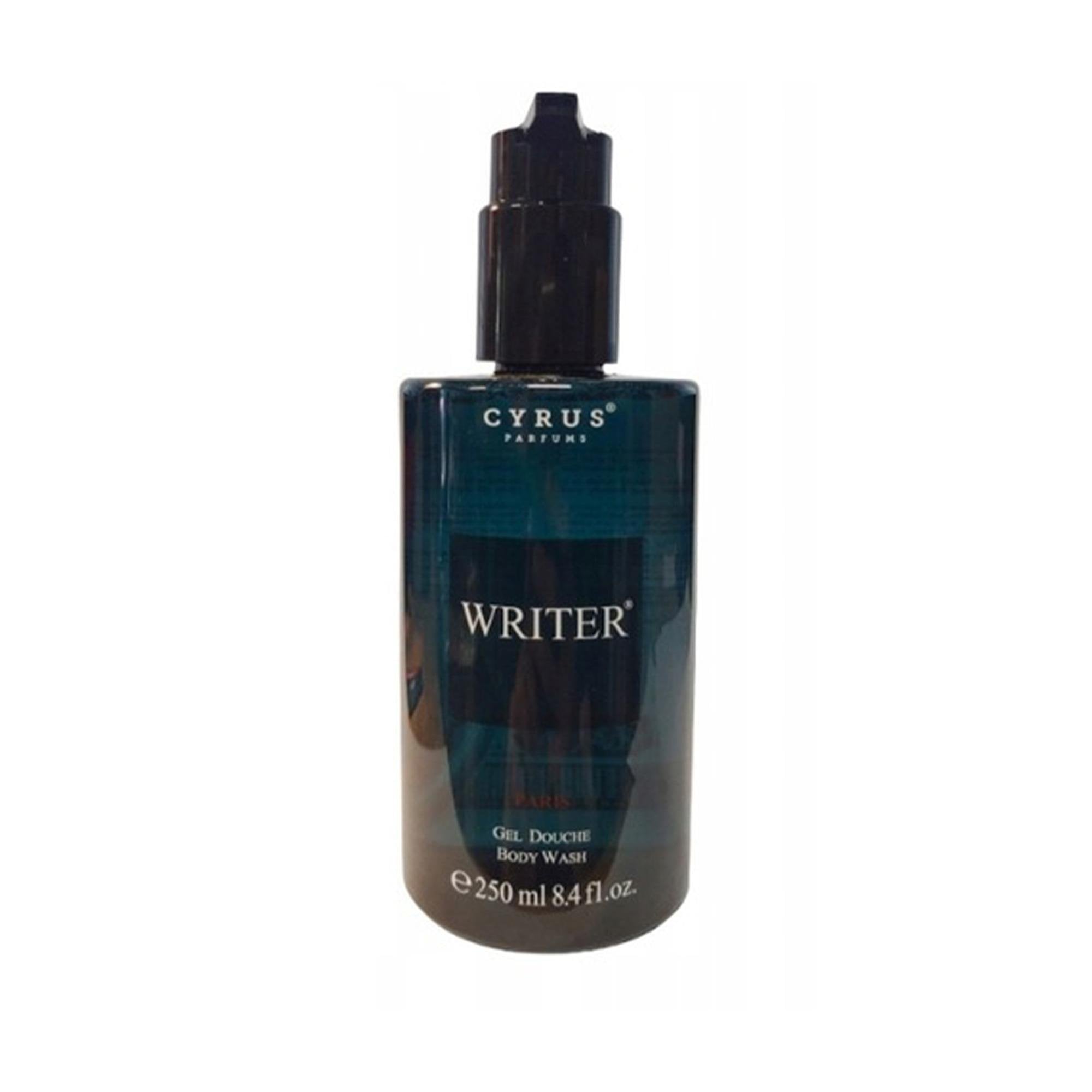Cyrus Writer Body Wash 250ml Pump Dispenser