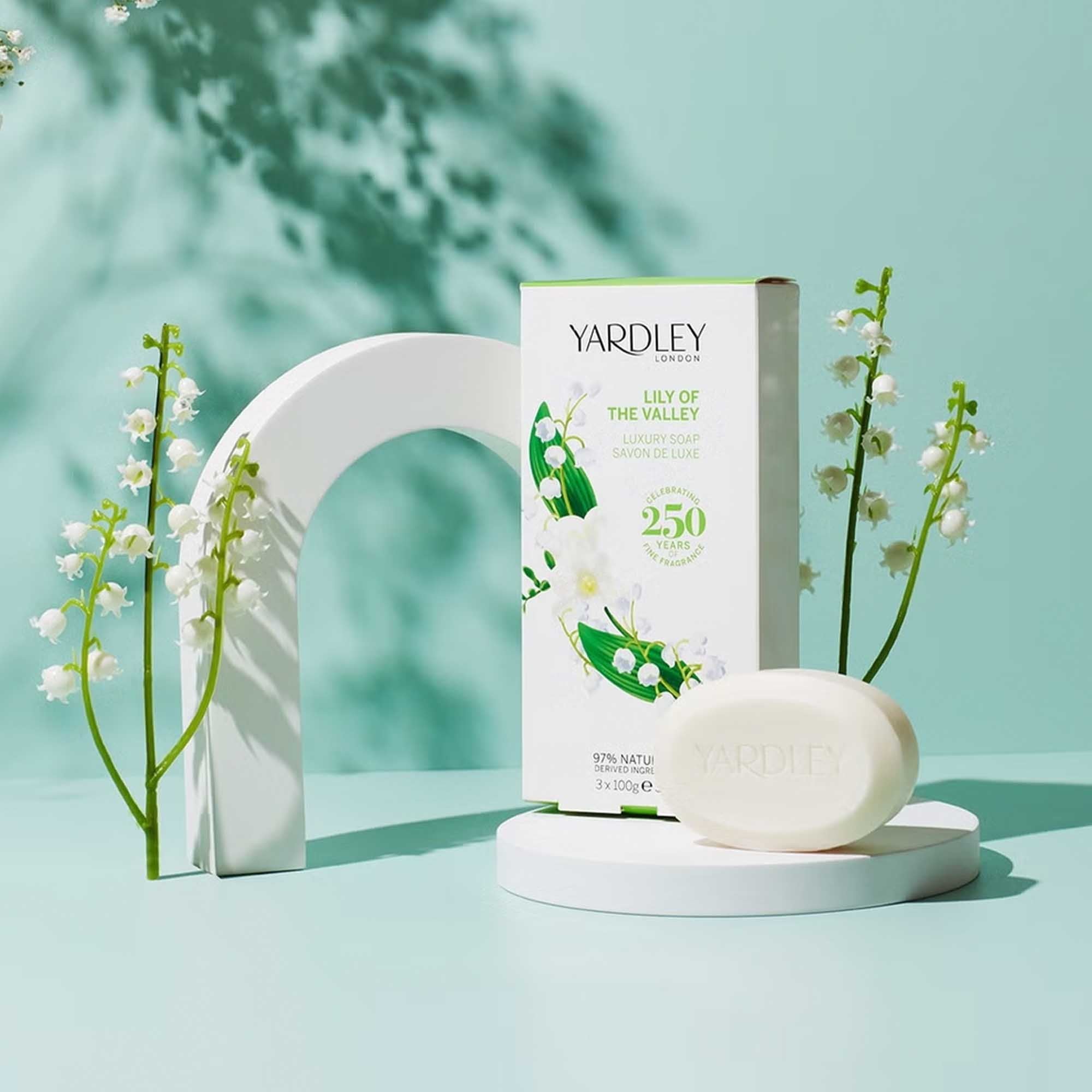 Yardley Lily Of The Valley Fragranced Soap 3X100G – Beauty Base