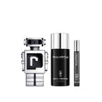 Rabanne Phantom Eau De Toilette 100ml, Deodorant Spray 150ml & Travel Spray 10ml Gift Set - Gold