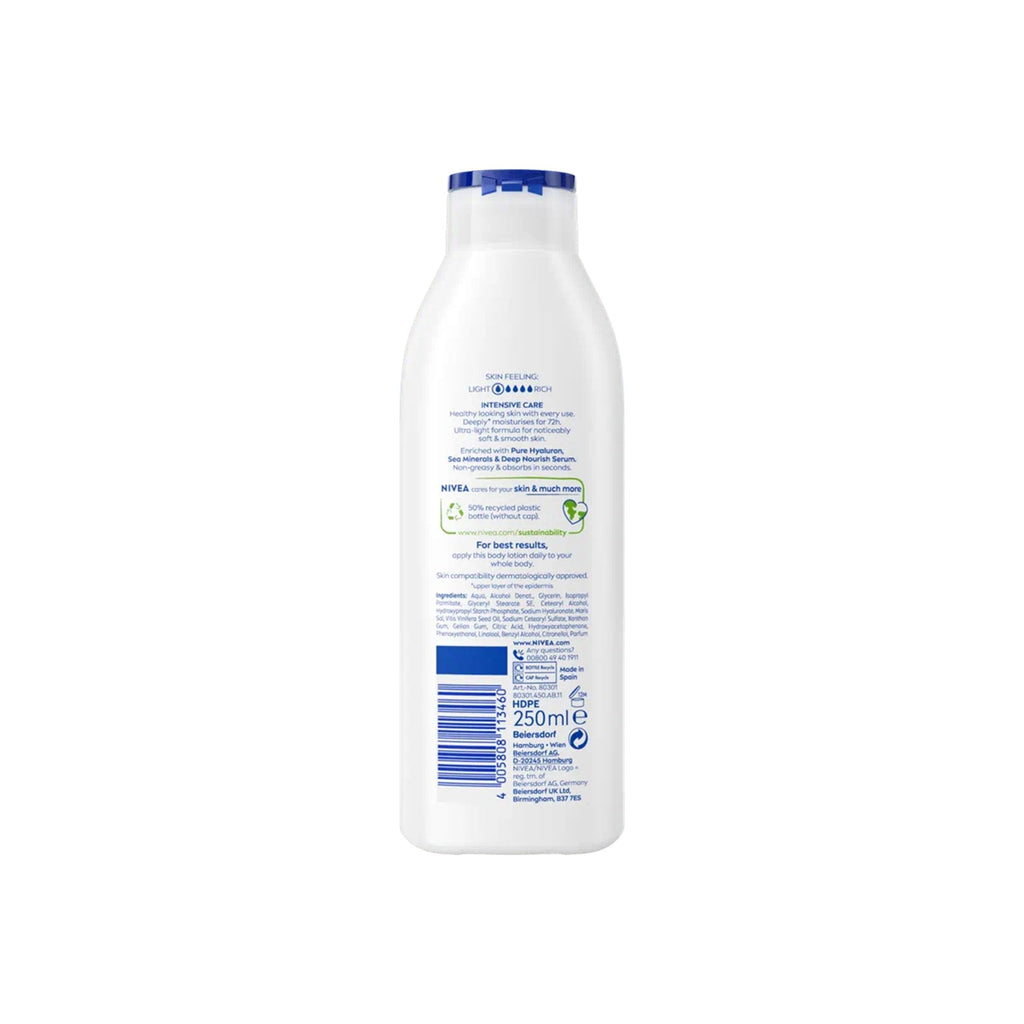 Nivea Express Hydration Body Lotion 250ml Bottle50ml