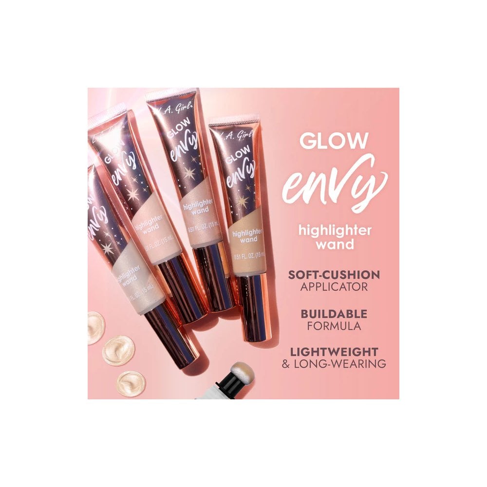 LA Girl Glow Envy Highlighter 15ml Wand - Vibin