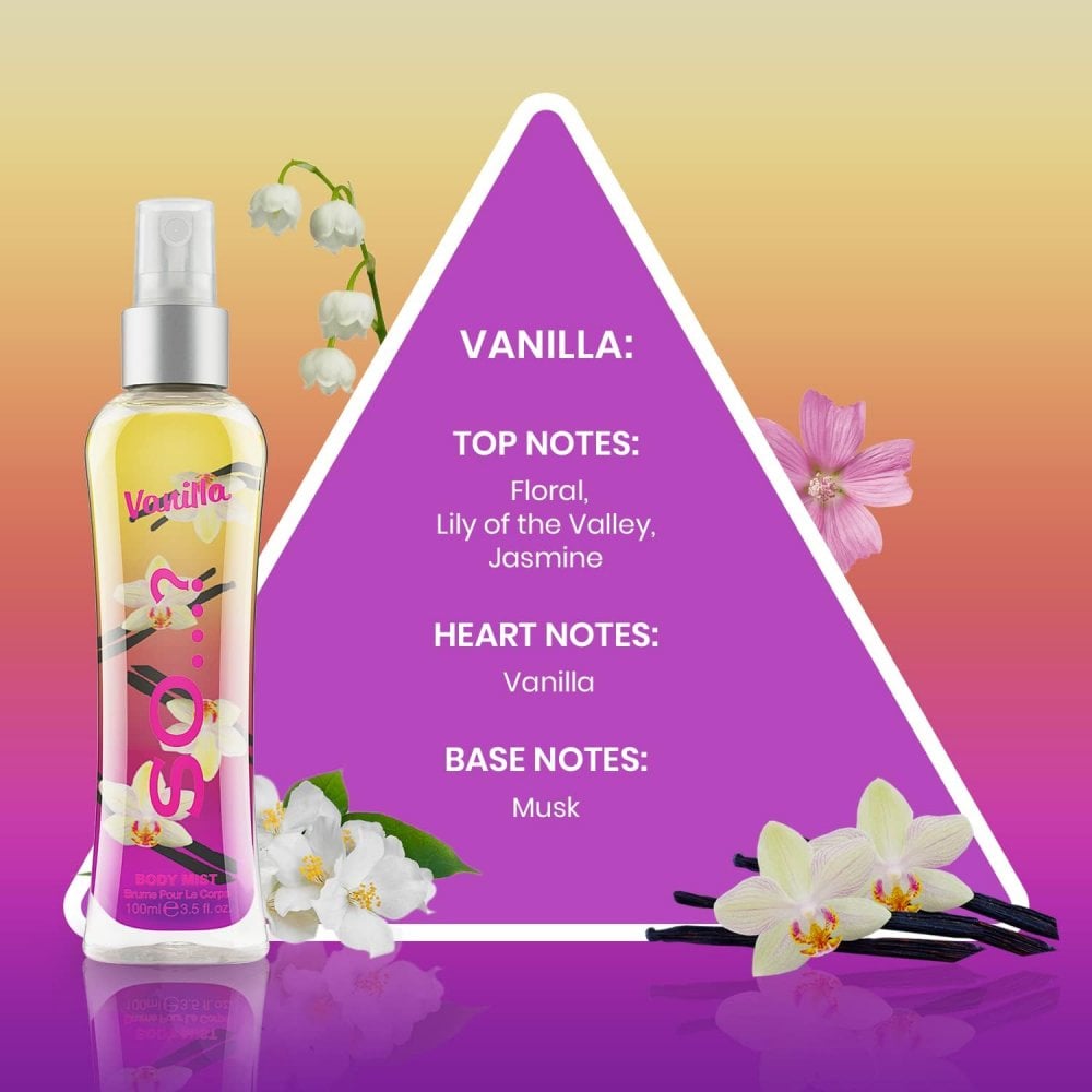 So...? Luscious Body Mist 4x100ml Gift Set