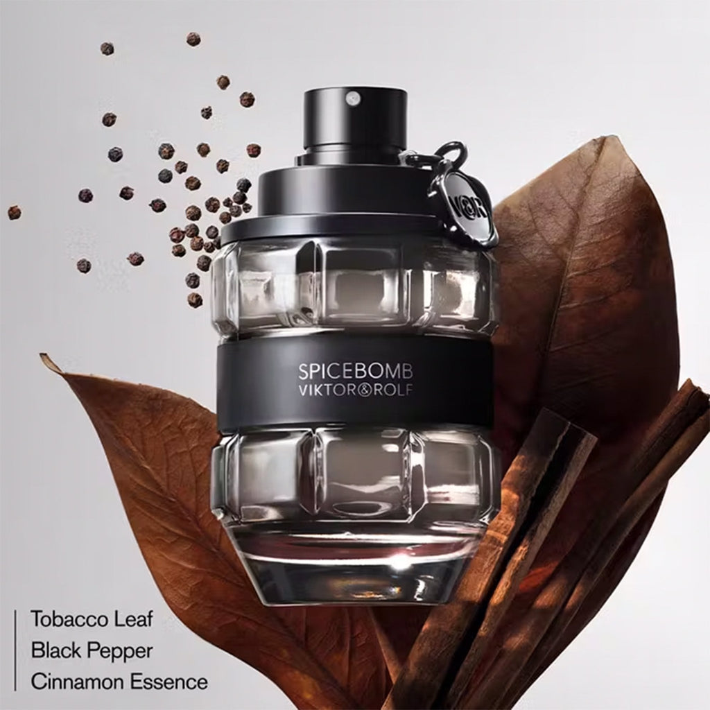 Viktor & Rolf Spicebomb Eau De Toilette 90ml & Travel Spray 20ml Gift Set