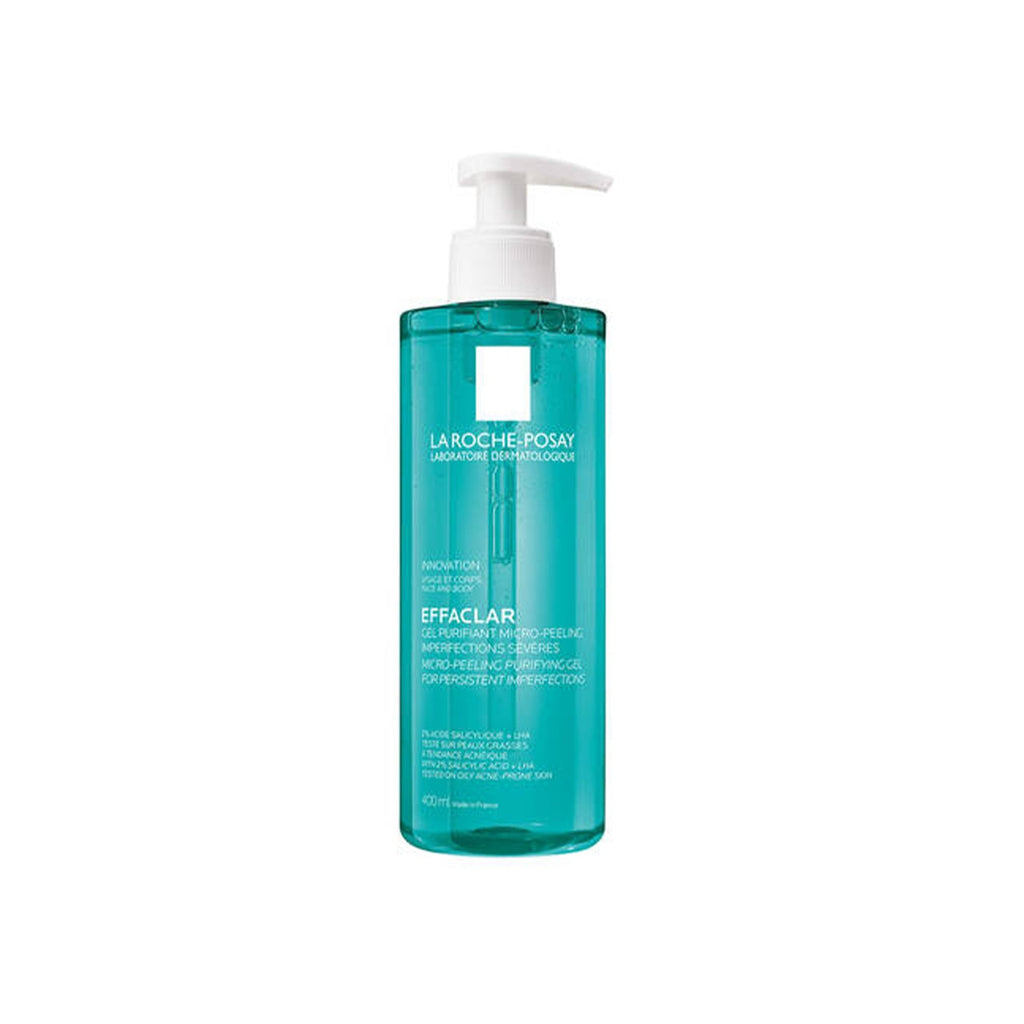 La Roche-Posay Effaclar Gel Purifiant Micro-Peeling 400ml Bottle