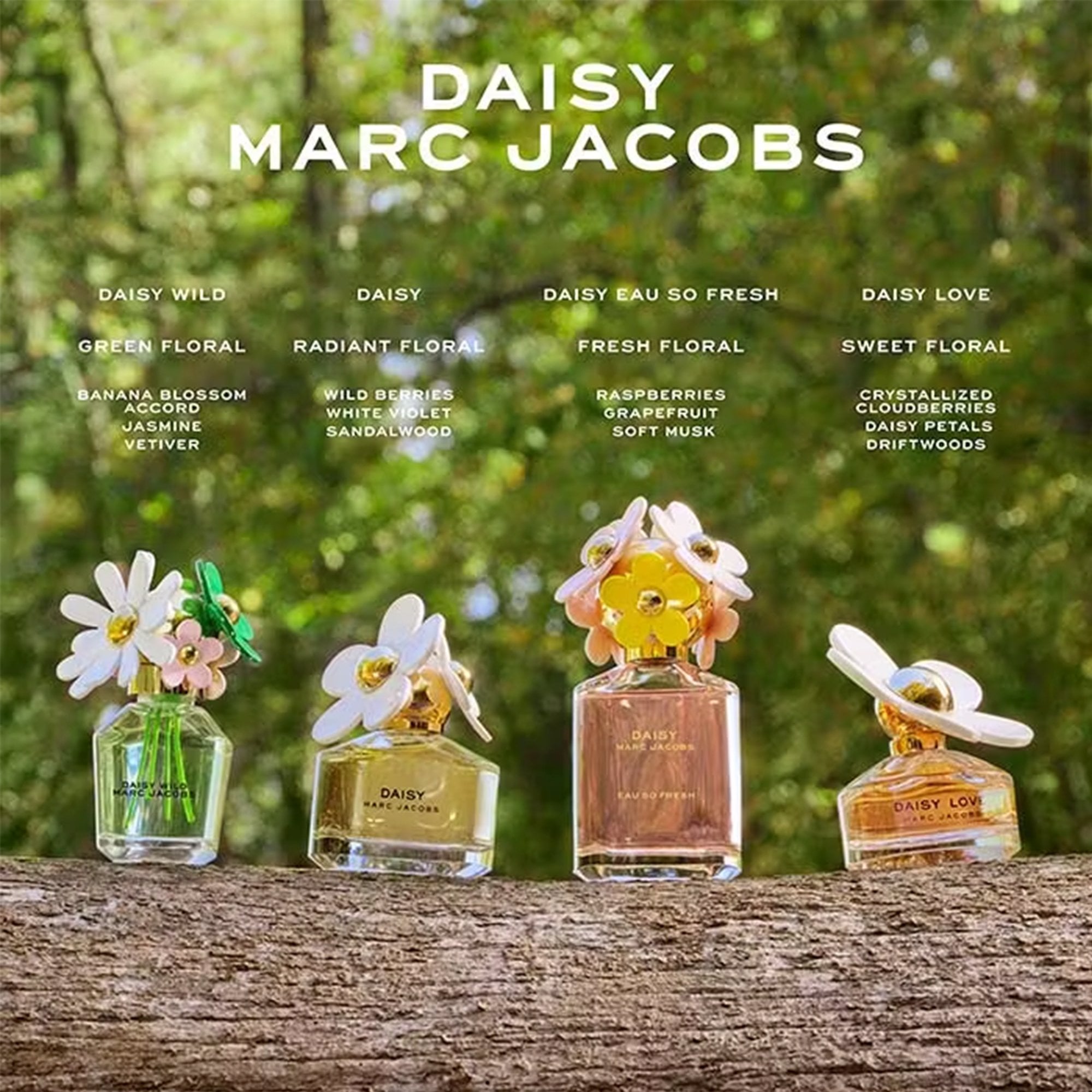 Marc Jacobs Daisy Wild Eau De Parfum 50ml Spray