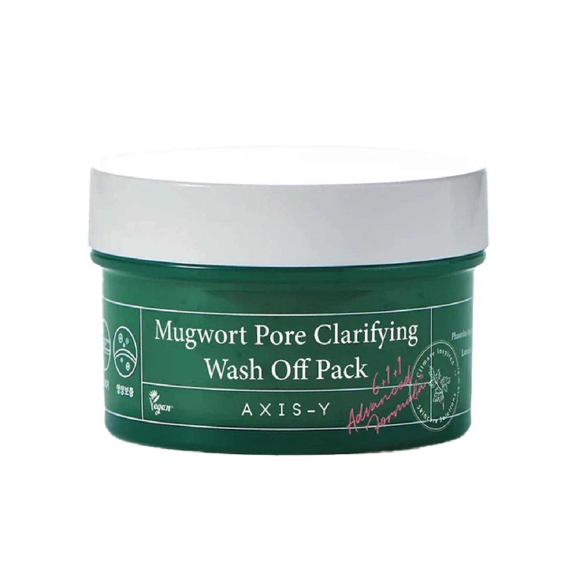 AXIS-Y Mugwort Pore Clarifying Wash Off Pack 100ml
