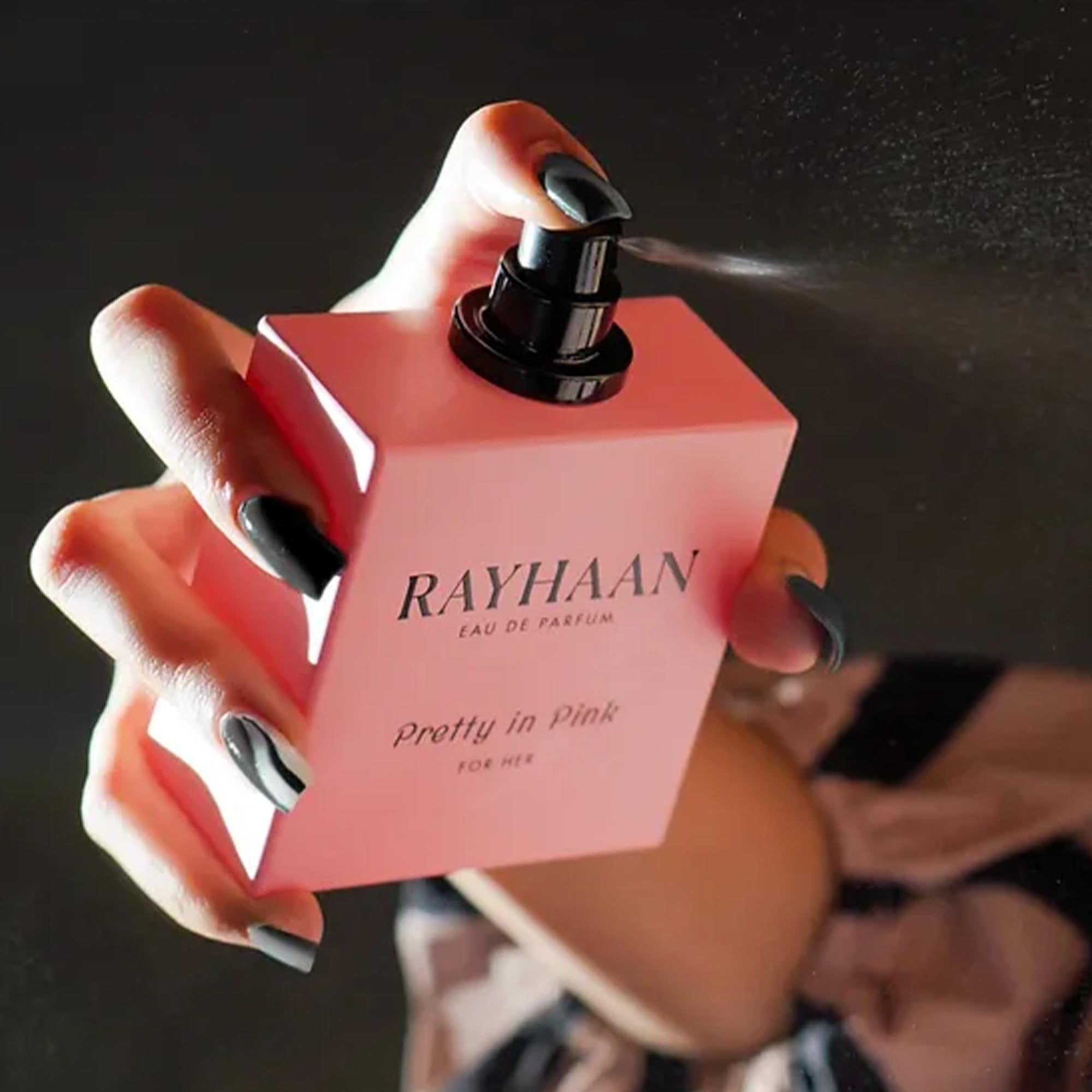 Rayhaan Pretty In Pink For Her Eau De Parfum 100ml Spray