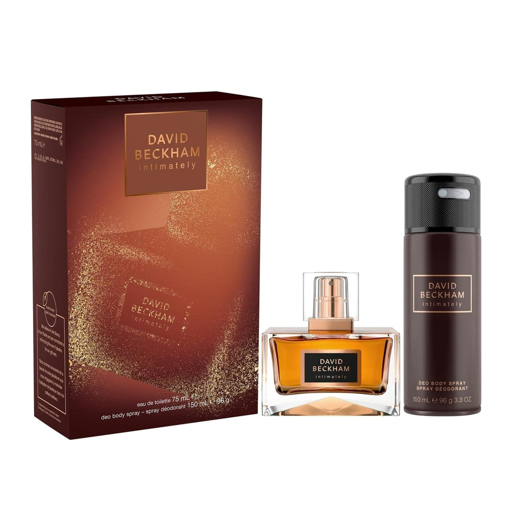 David Beckham Intimately Eau De Toilette 75ml & Deodorant 150ml Gift Set