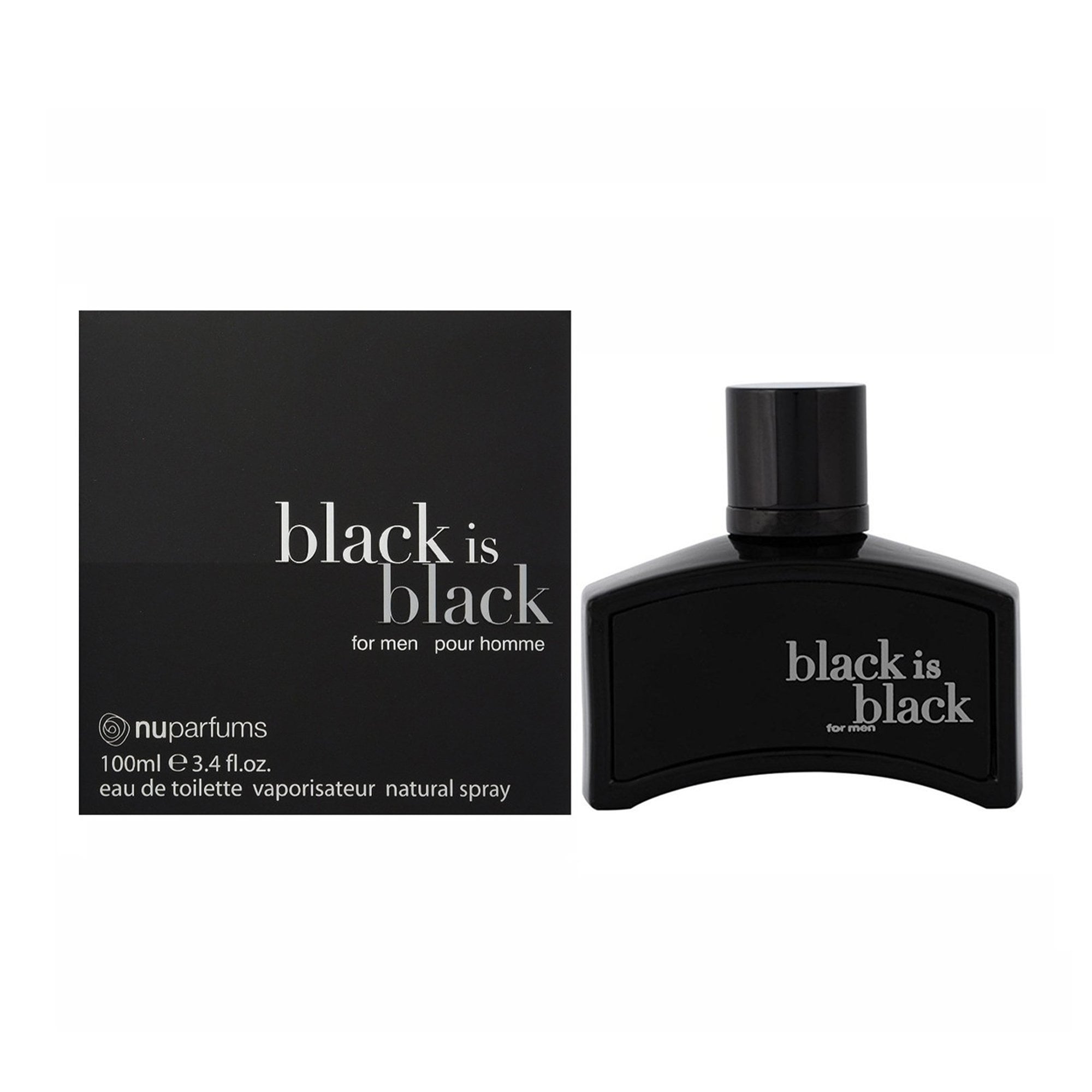 Nu Parfums Black is Black Eau De Toilette 100ml Spray