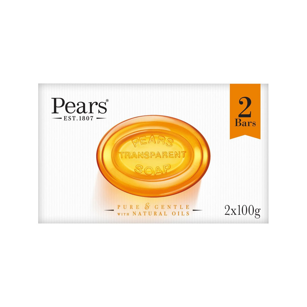 Pears Pure & Gentle Natural Oils Soap 2x100g