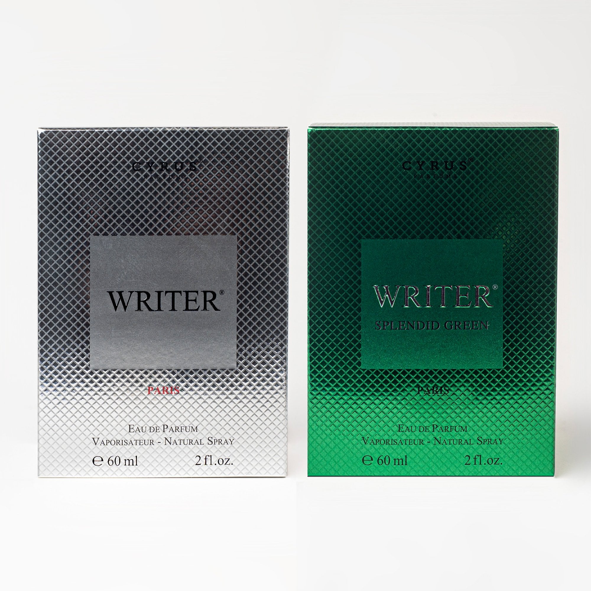 Cyrus Writer Splendid Green Eau De Parfum 60ml Spray