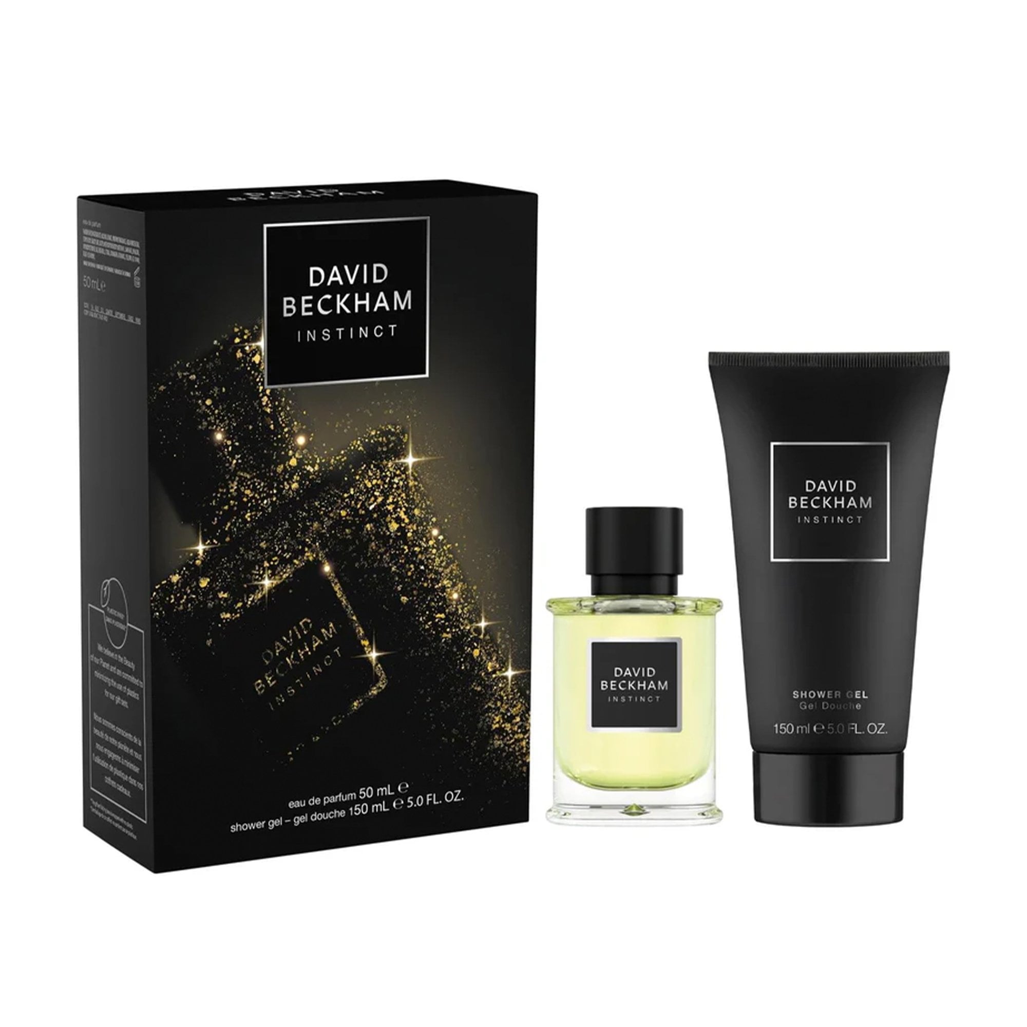 David Beckham Instinct Eau De Parfum 50ml & Shower Gel 150ml Gift Set