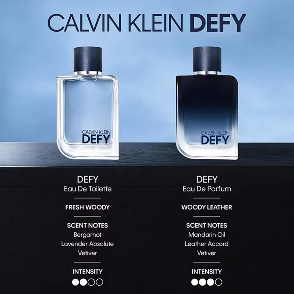 Calvin Klein DEFY Eau De Parfum 50ml Spray