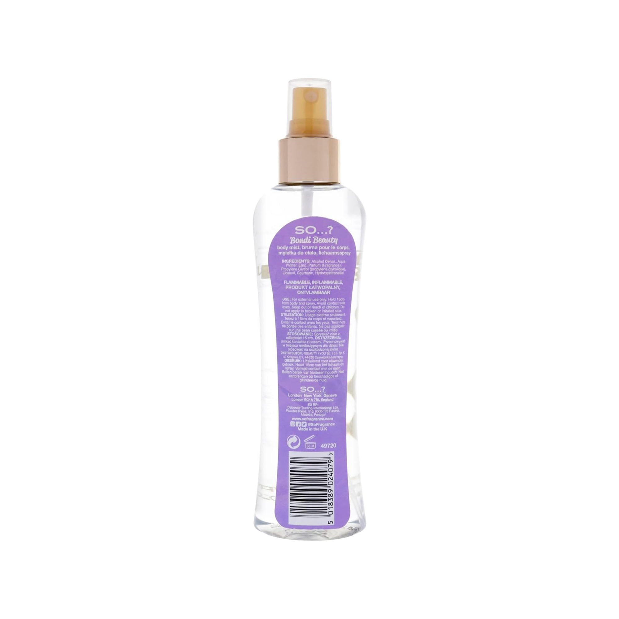 Summer Escapes Bondi Beauty Body Mist 200ml Spray