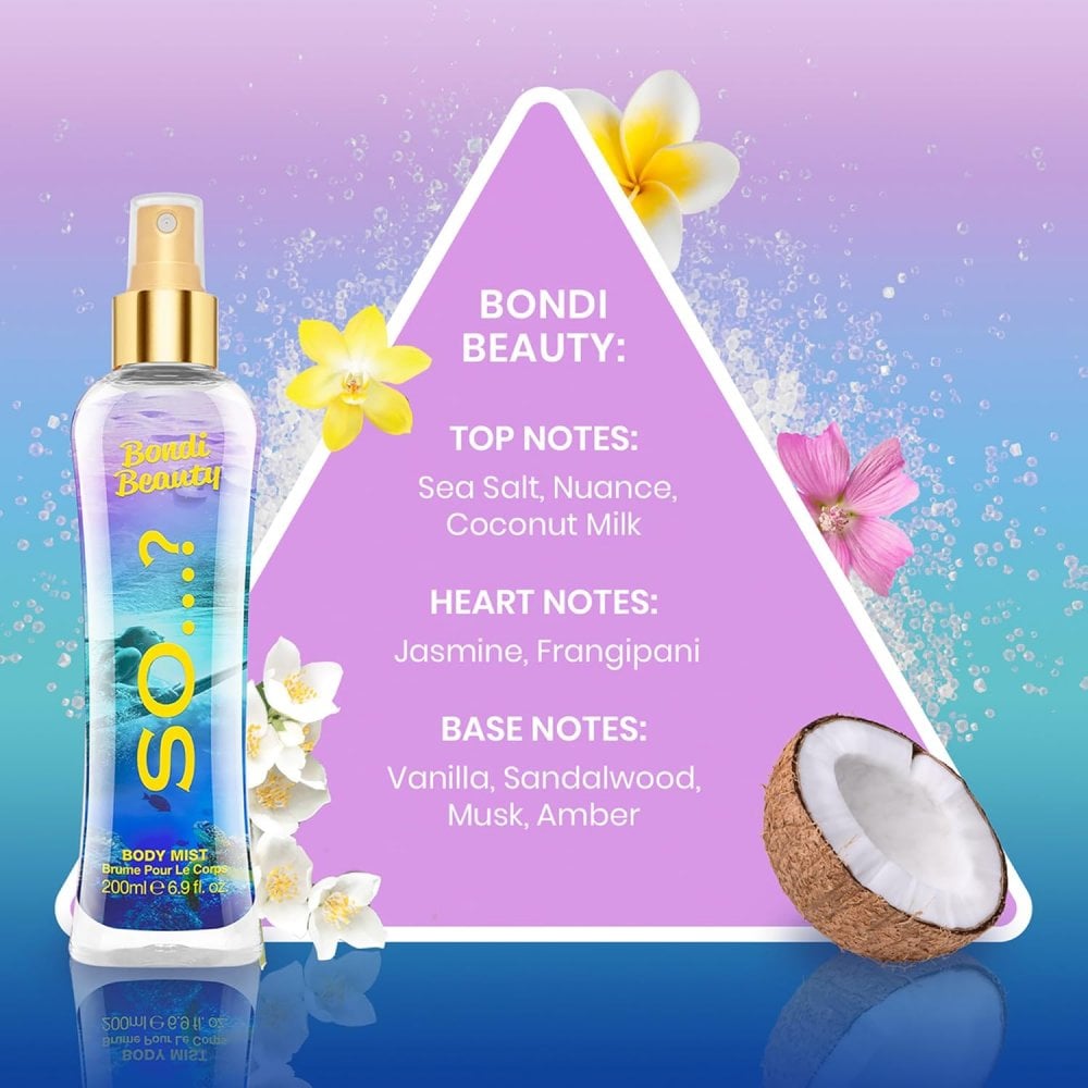 Summer Escapes Bondi Beauty Body Mist 200ml Spray