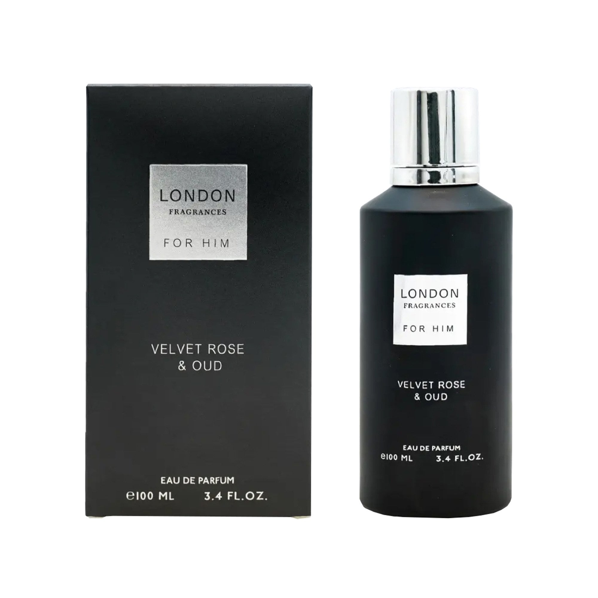 London Fragrances Velvet Rose & Oud Eau De Parfum 100ml Spray