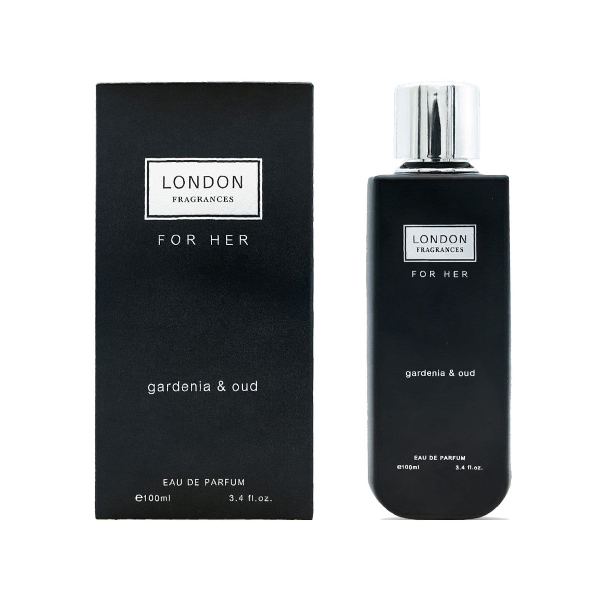 London Fragrances Gardenia & Oud Eau De Parfum 100ml Spray