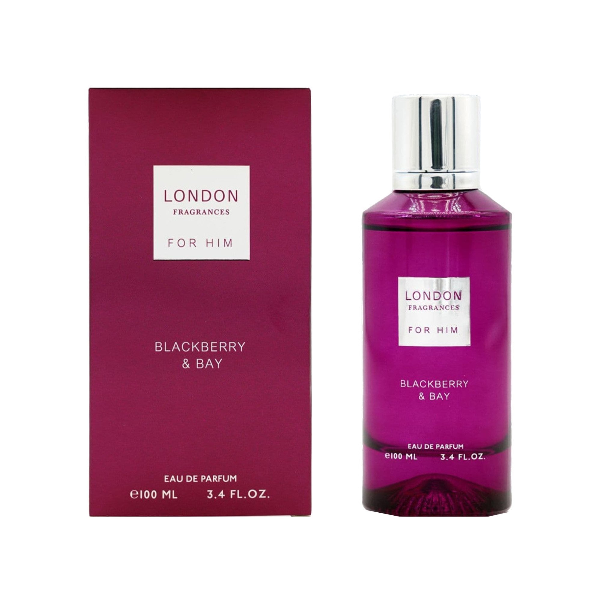 London Fragrances Blackberry & Bay Eau De Parfum 100ml Spray