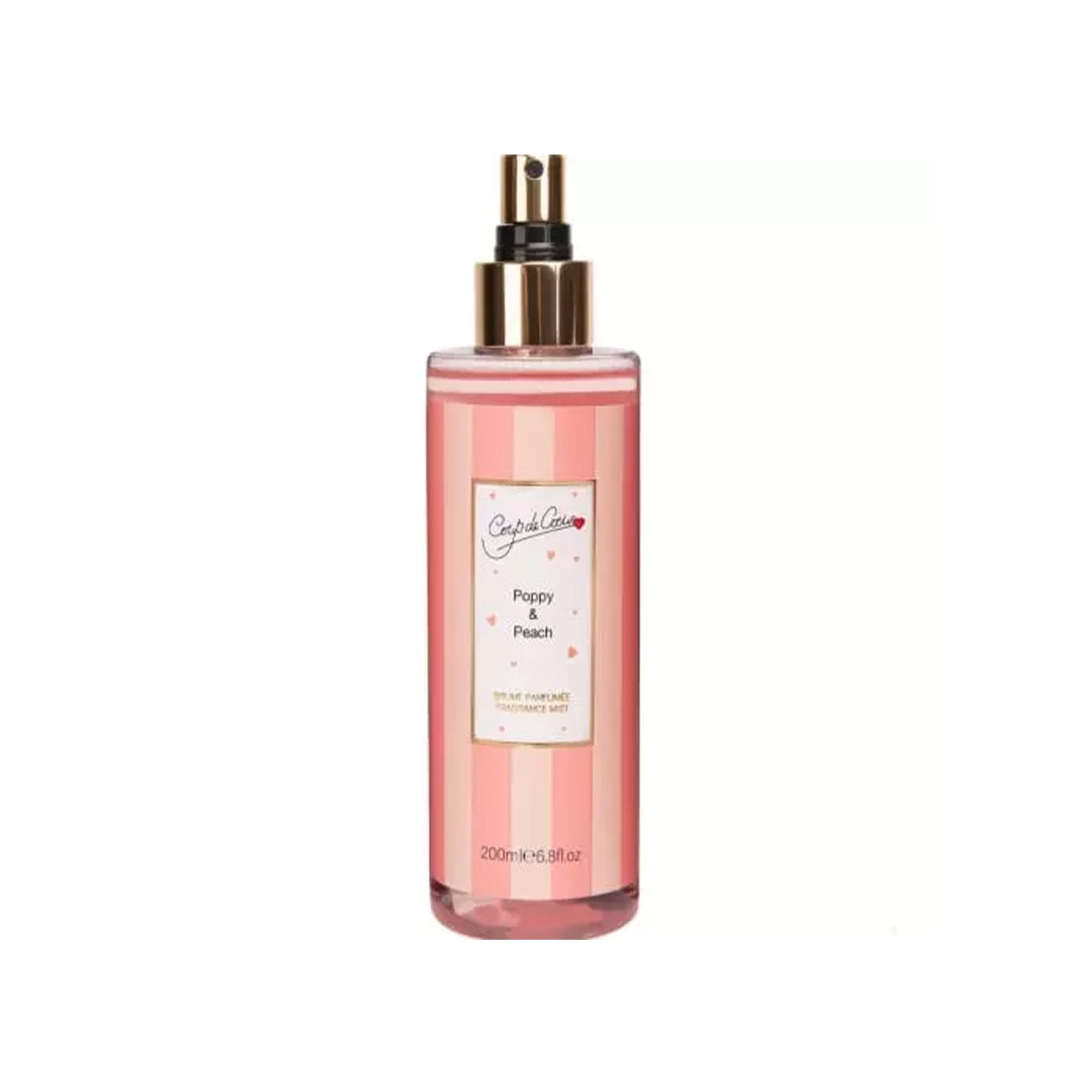 Coup De Coeur Poppy & Peach Fragrance Mist 200ml Spray
