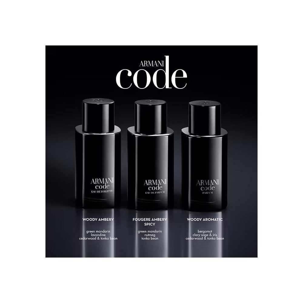 Giorgio Armani Code Parfum 75ml Refillable Spray