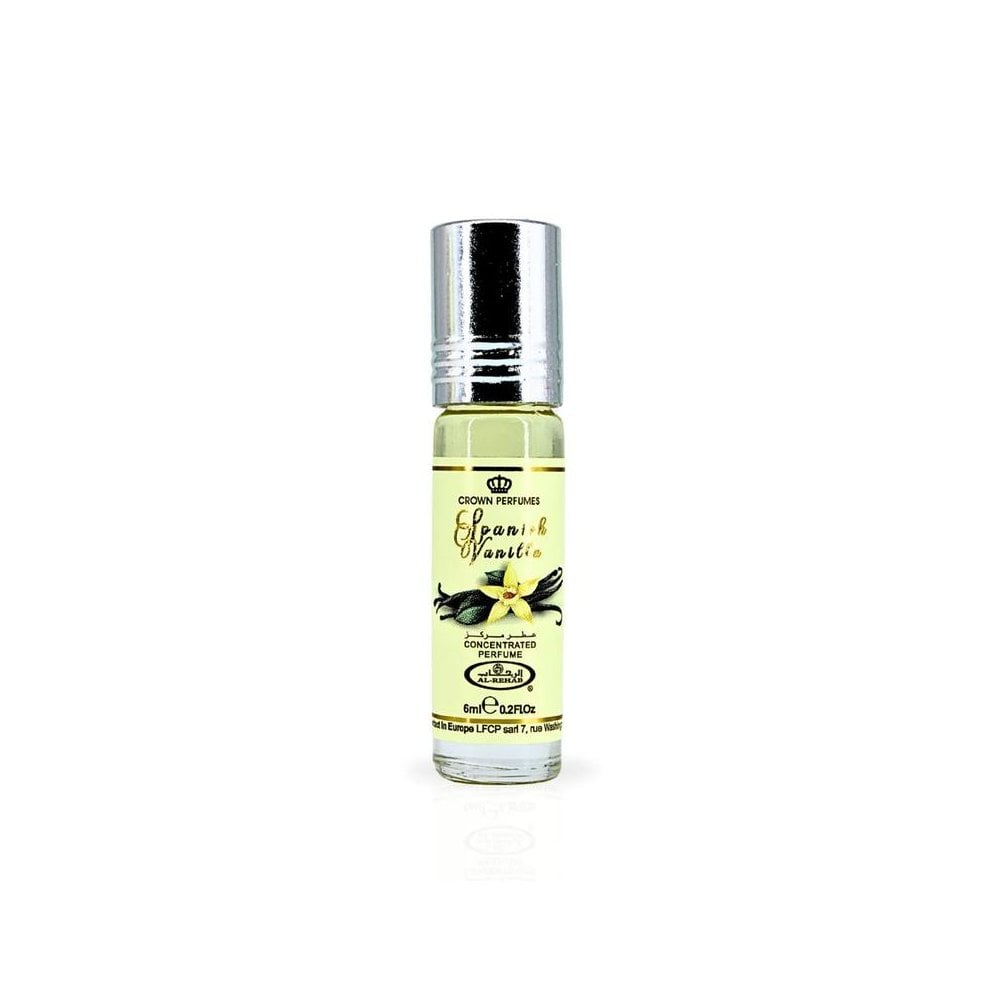 Al-Rehab Spanish Vanilla Concentrated Perfume Oil 6ml Roll-On
