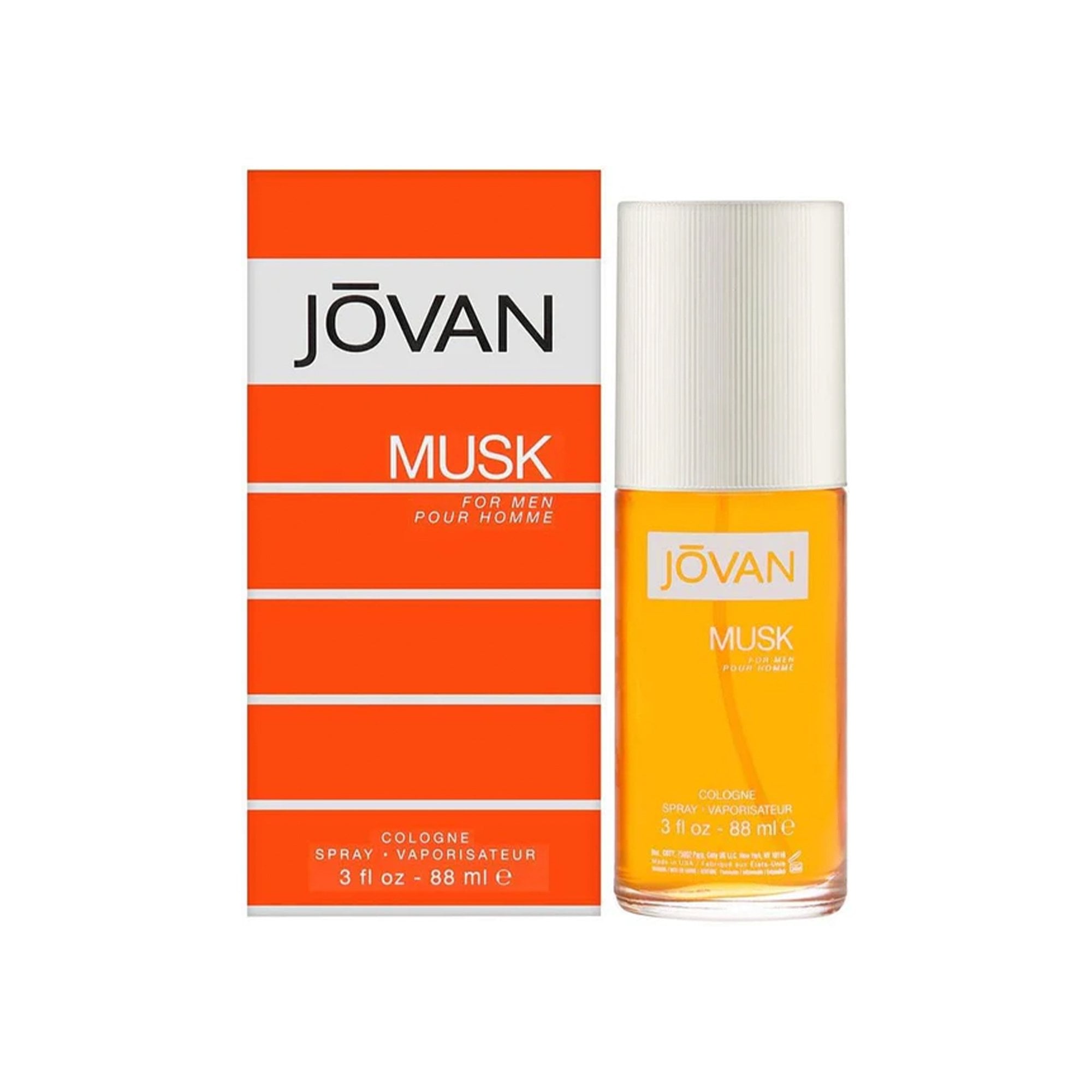 Jovan Musk For Men Cologne 88ml Spray